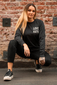 Love/Hate Premium Long Sleeve