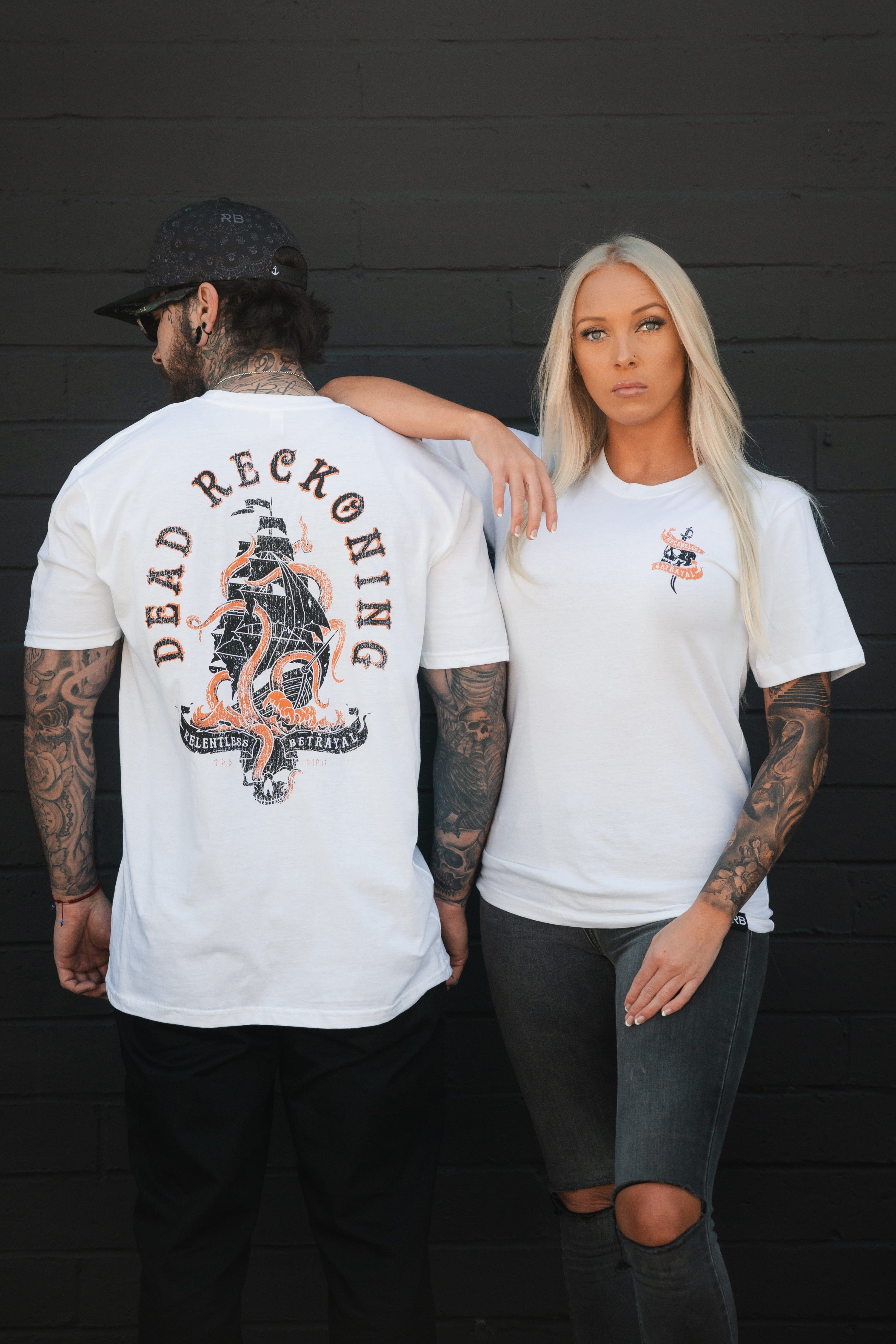 Dead Reckoning White T-Shirt