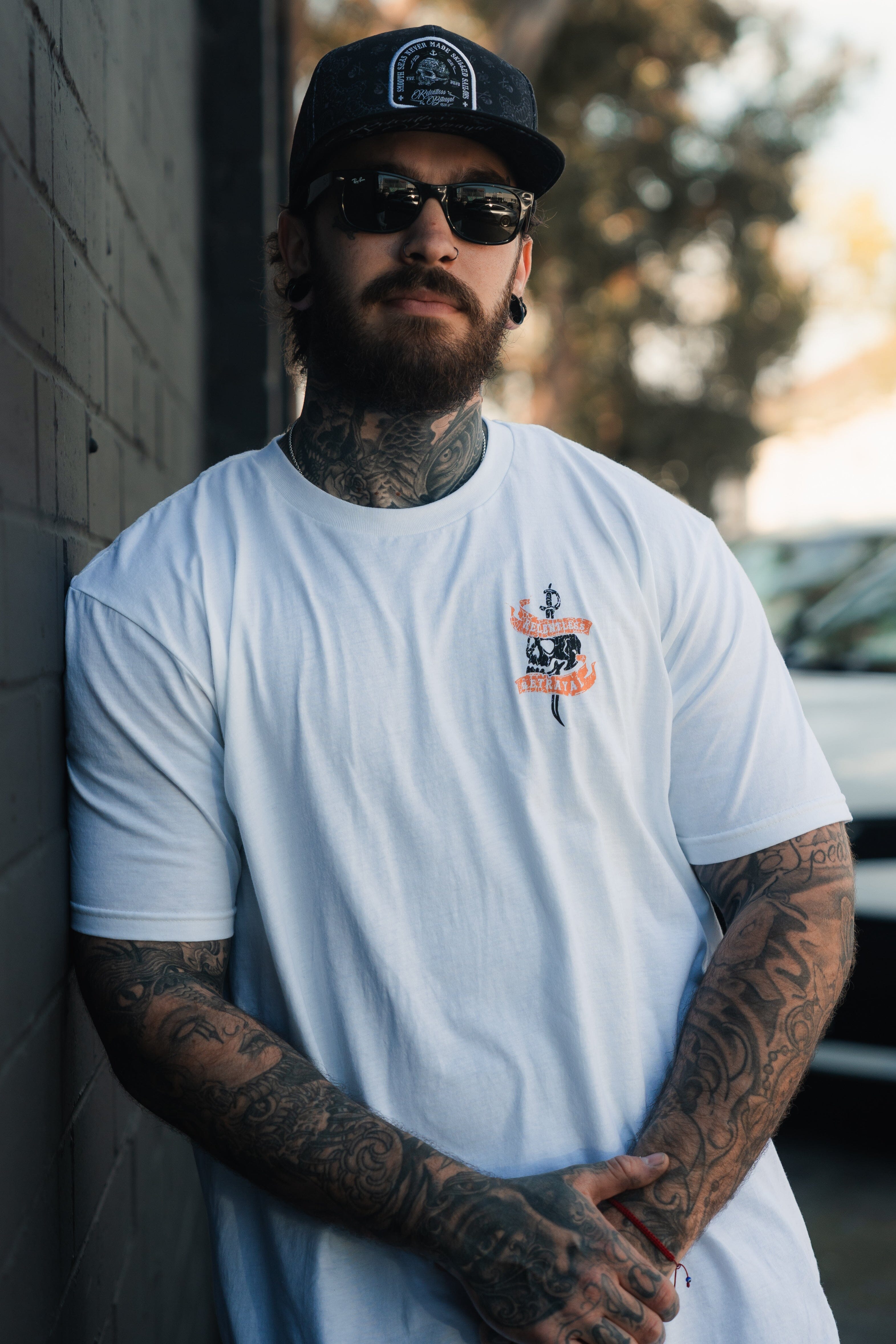 Dead Reckoning White T-Shirt