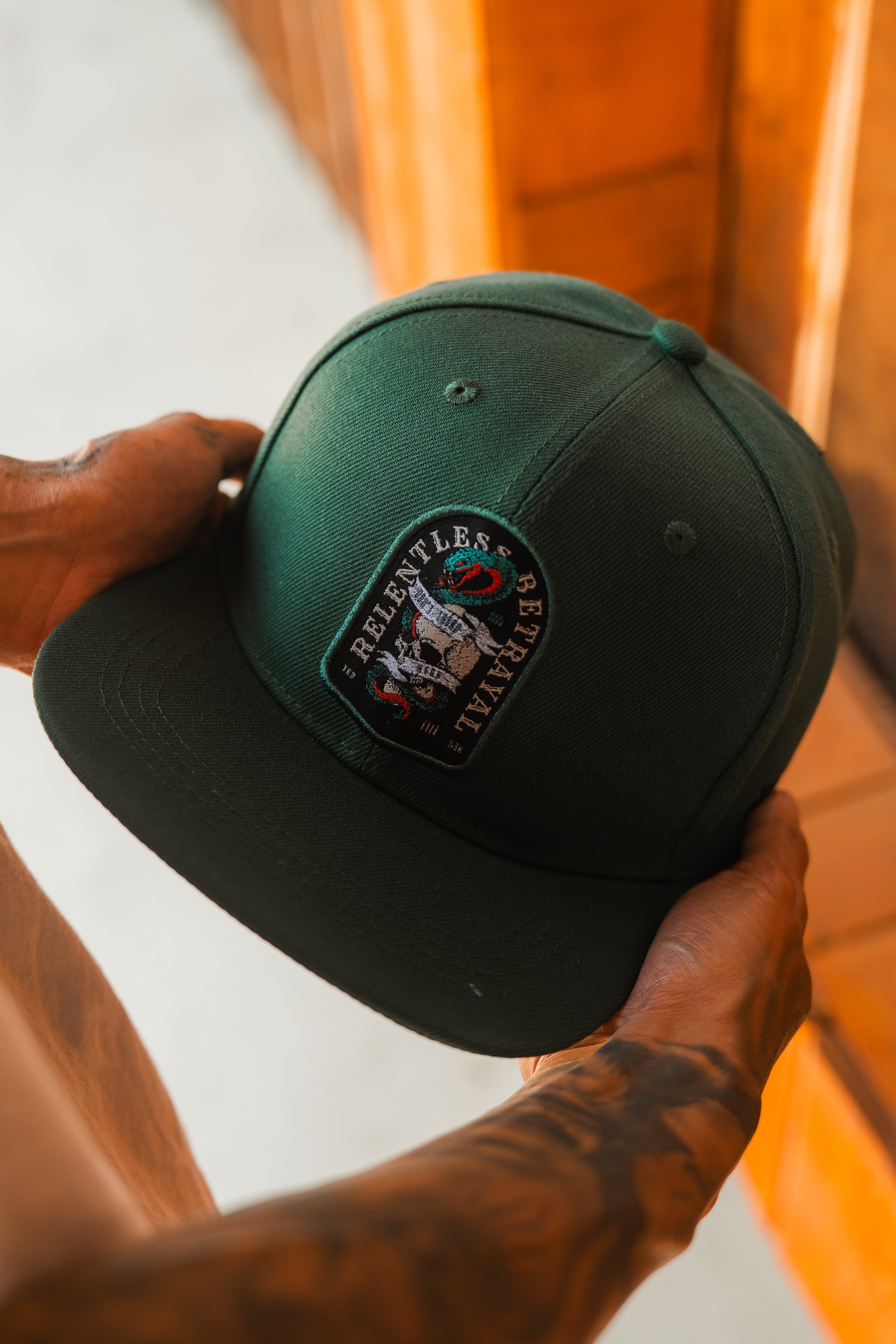 Don't Tread Here Snapback