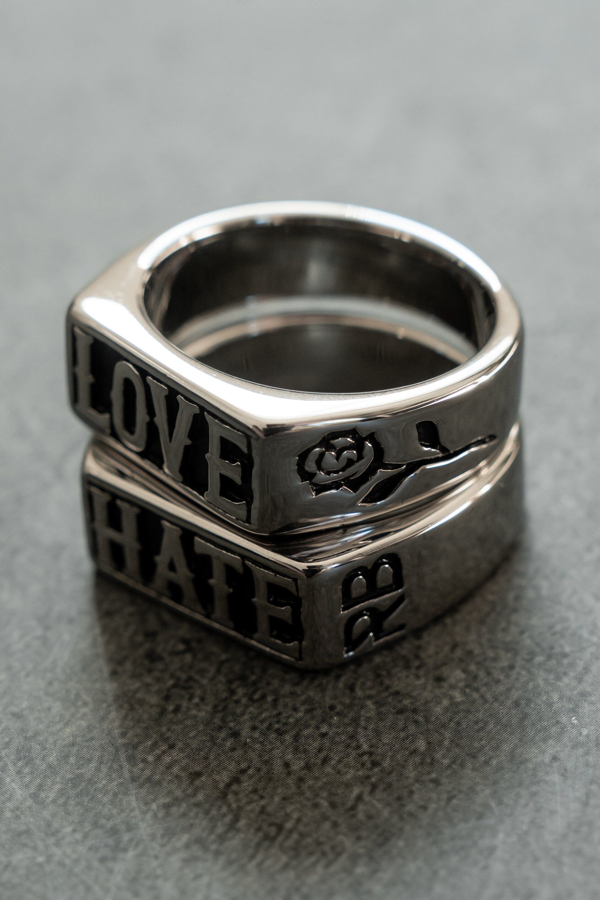 Love/Hate Rings