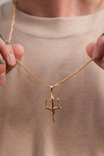 Load image into Gallery viewer, Poseidon&#39;s Trident Necklace