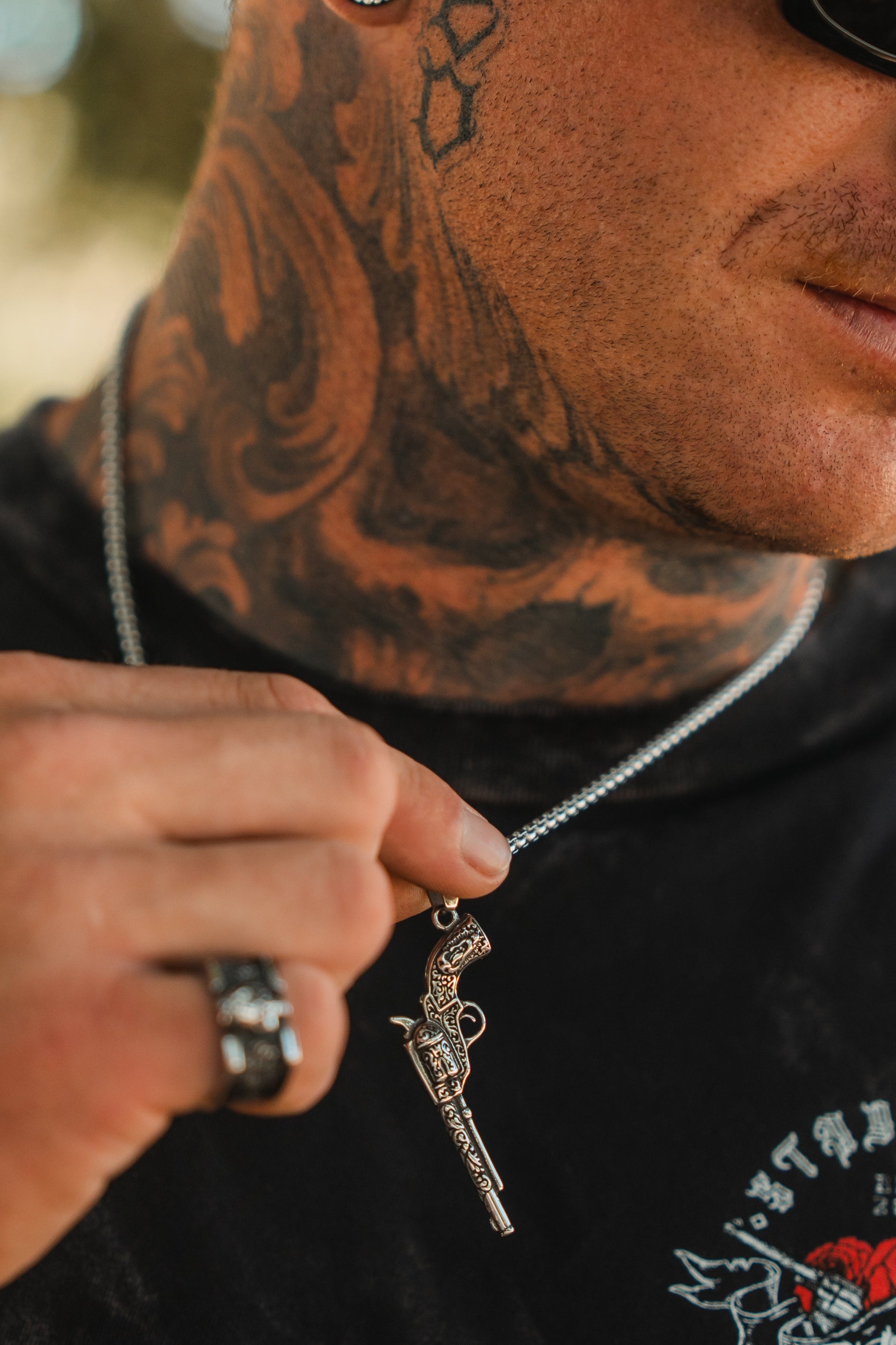 Outlaw Colt 45 Necklace