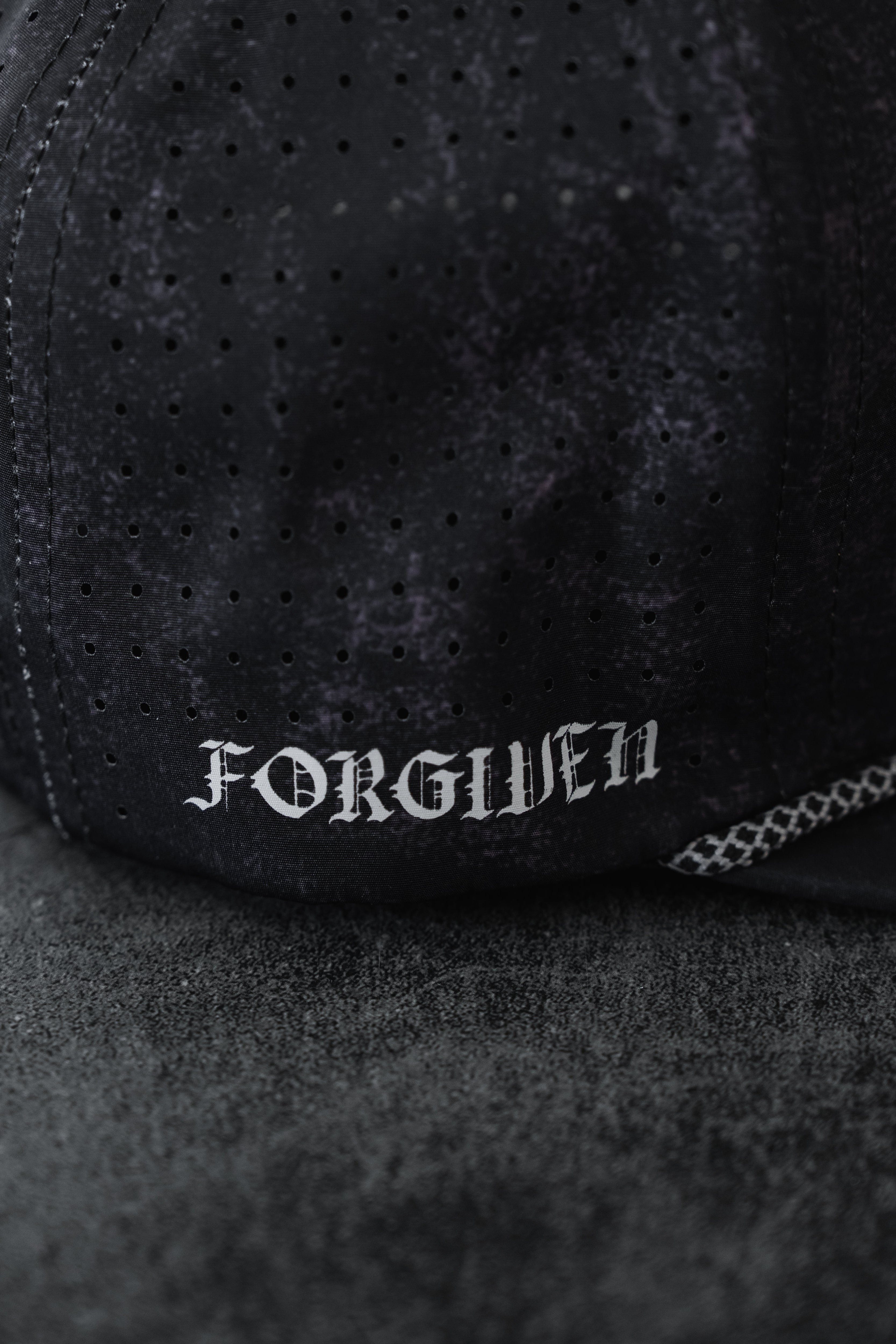 Tattooed Child of God Mineral Wash PVC Snapback