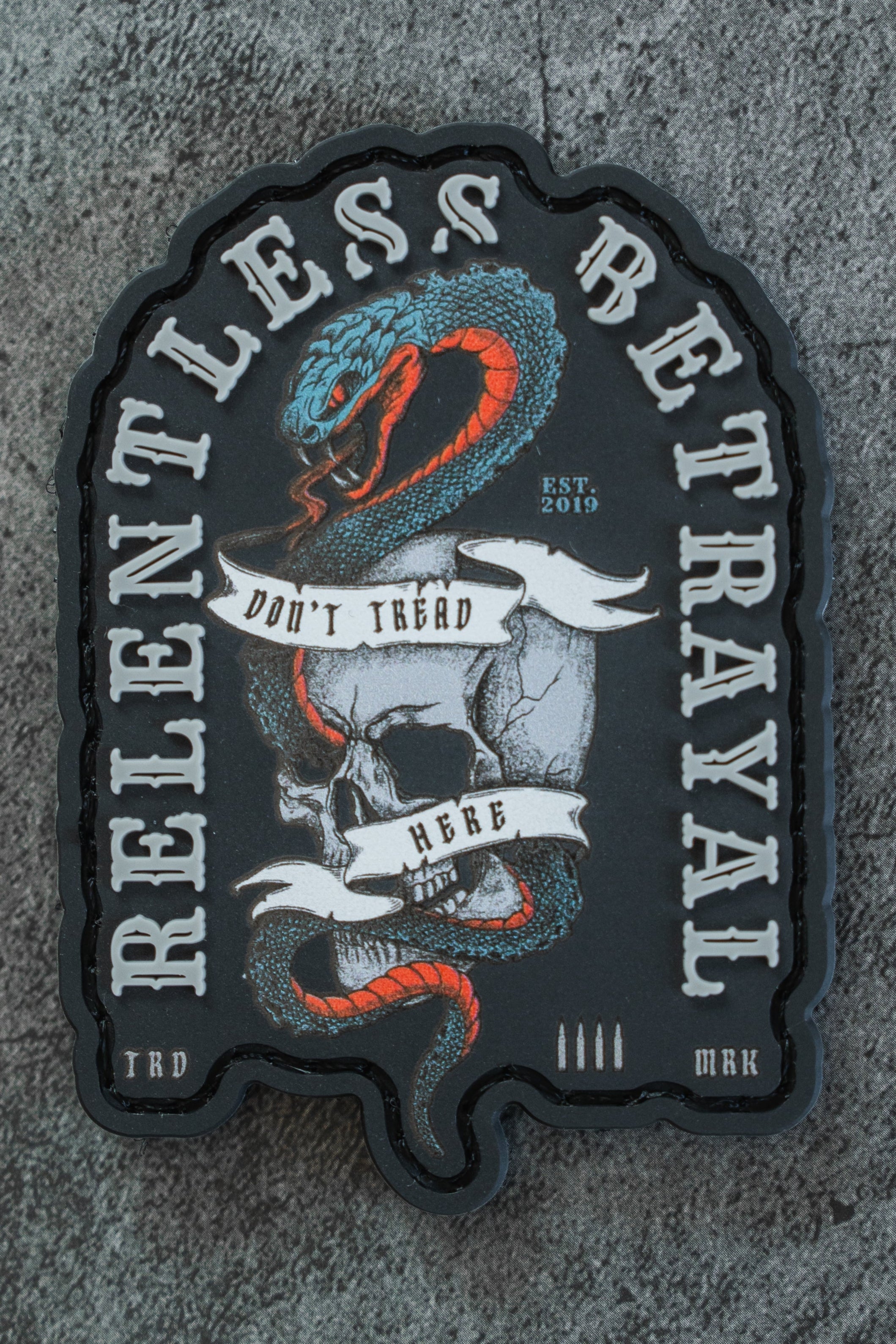 Don't Tread Here Patch