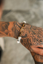 Load image into Gallery viewer, Storm Cloud Gemstone GOLD Ed. Bracelet