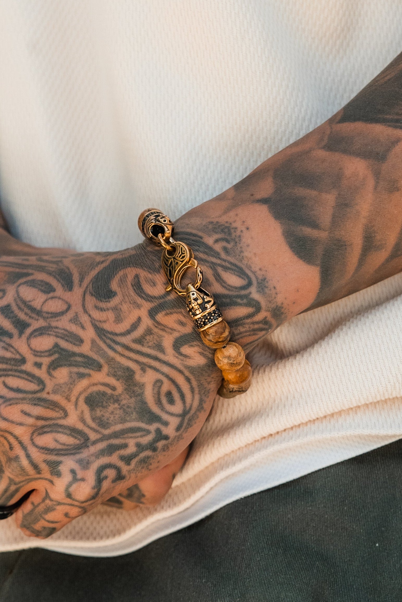 Desert Storm Gemstone GOLD Ed. Bracelet
