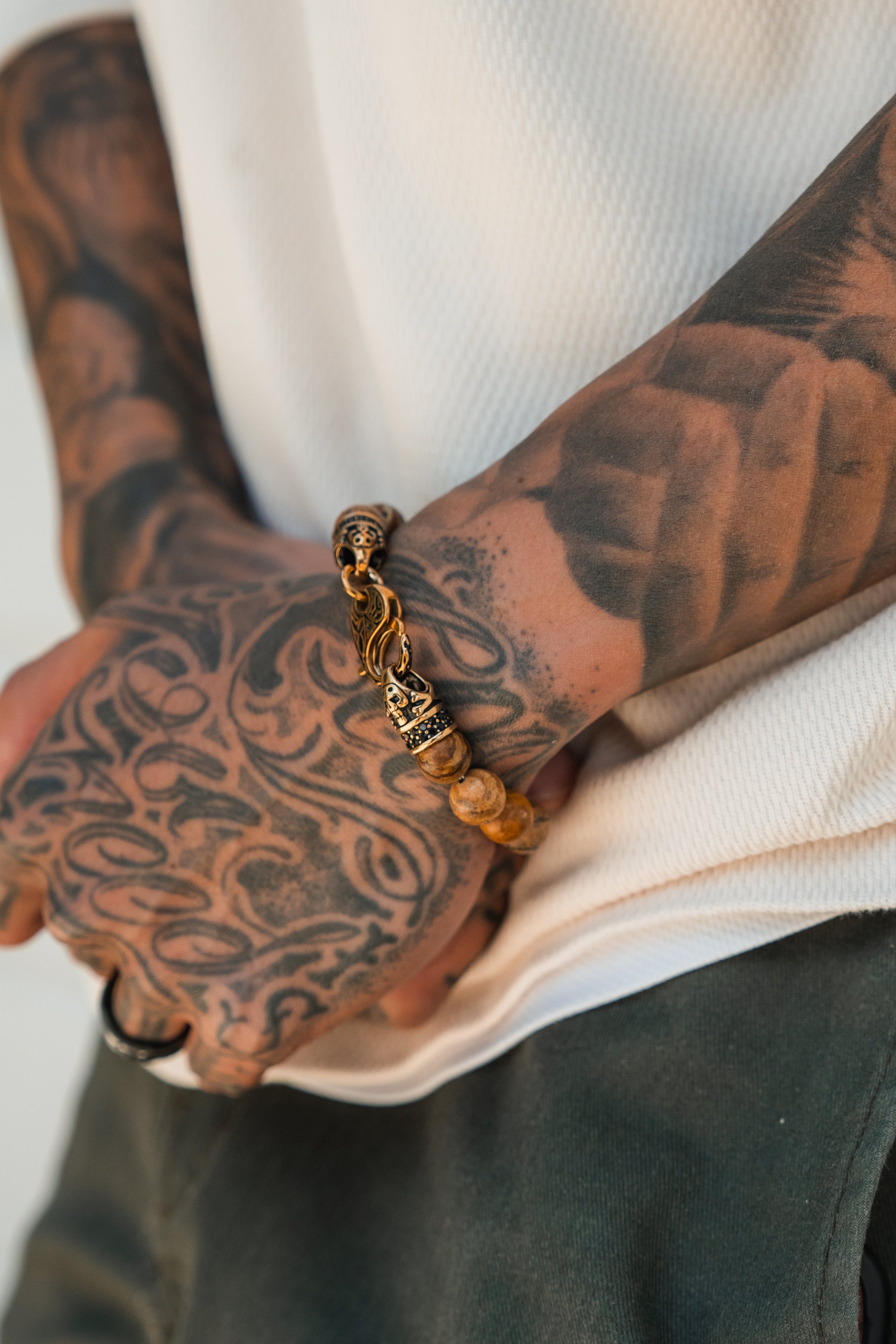 Desert Storm Gemstone GOLD Ed. Bracelet