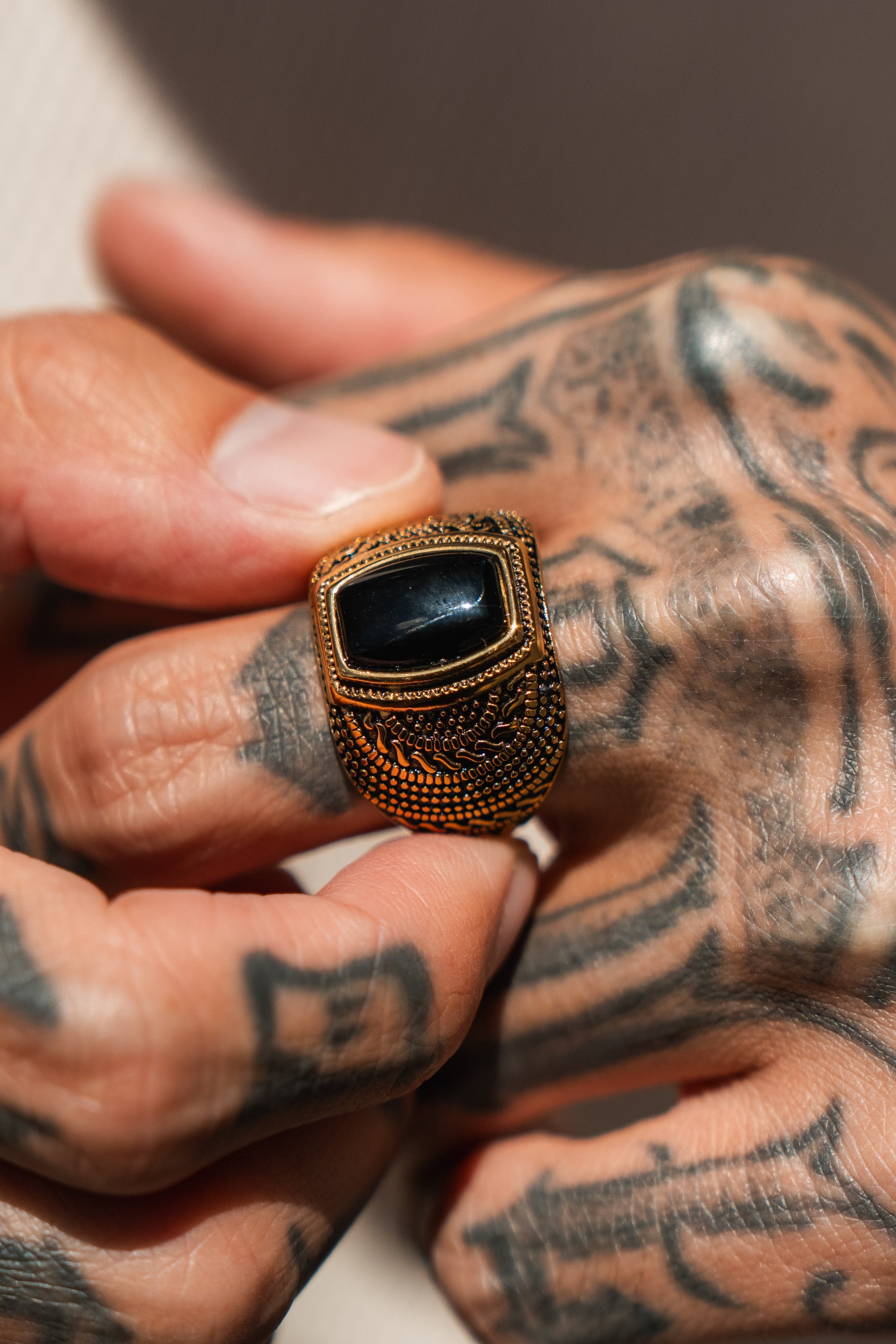 The Aztec GOLD Ring