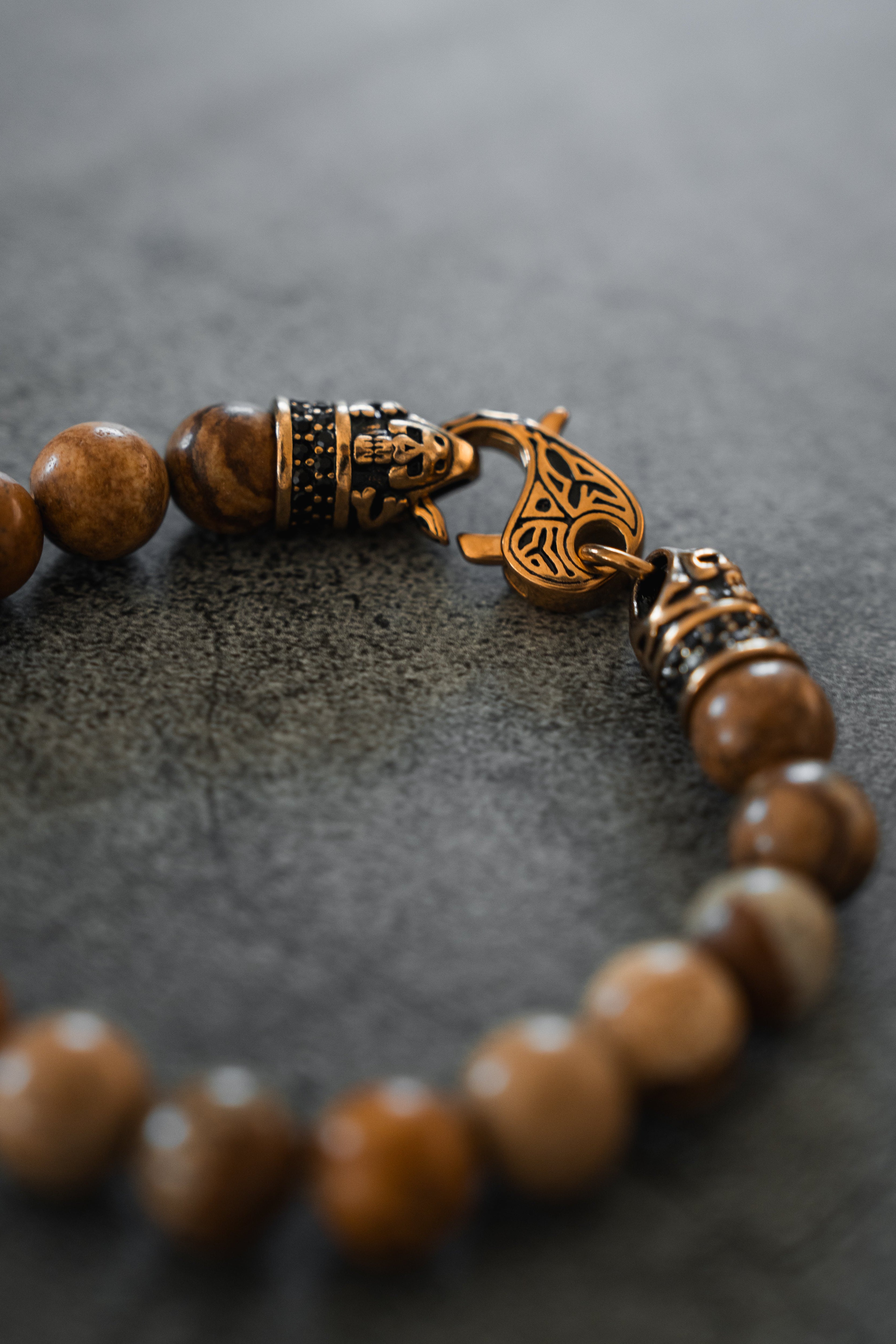 Desert Storm Gemstone GOLD Ed. Bracelet