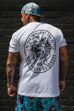 Load image into Gallery viewer, Sea Swallows The Weak White T-Shirt