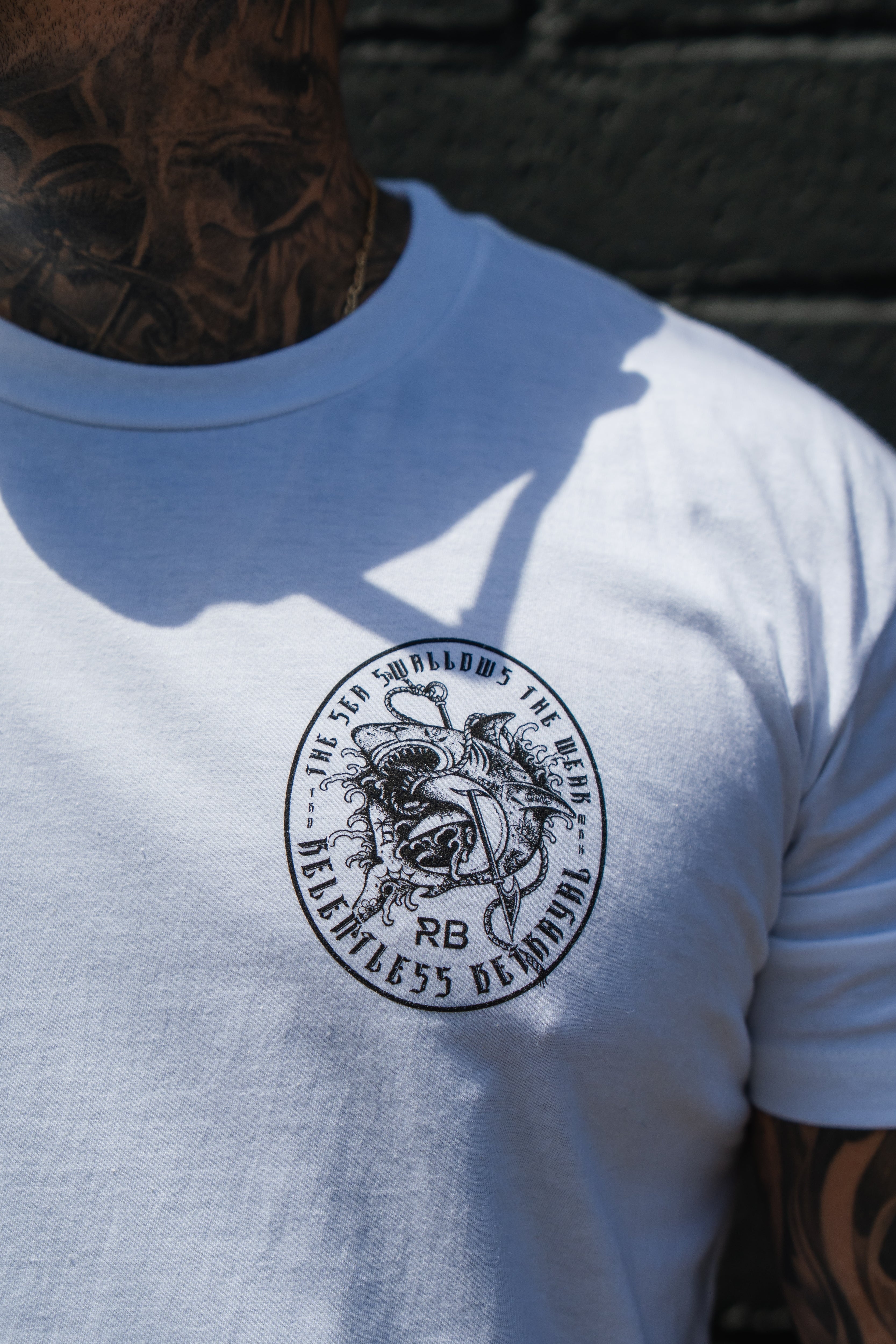 Sea Swallows The Weak White T-Shirt