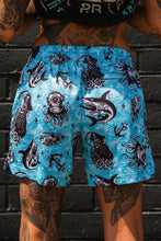 Load image into Gallery viewer, Premium Mesh Shorts | 5.5"- The Sea Swallows the Weak