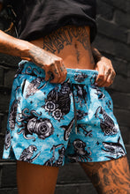 Load image into Gallery viewer, Premium Mesh Shorts | 5.5"- The Sea Swallows the Weak