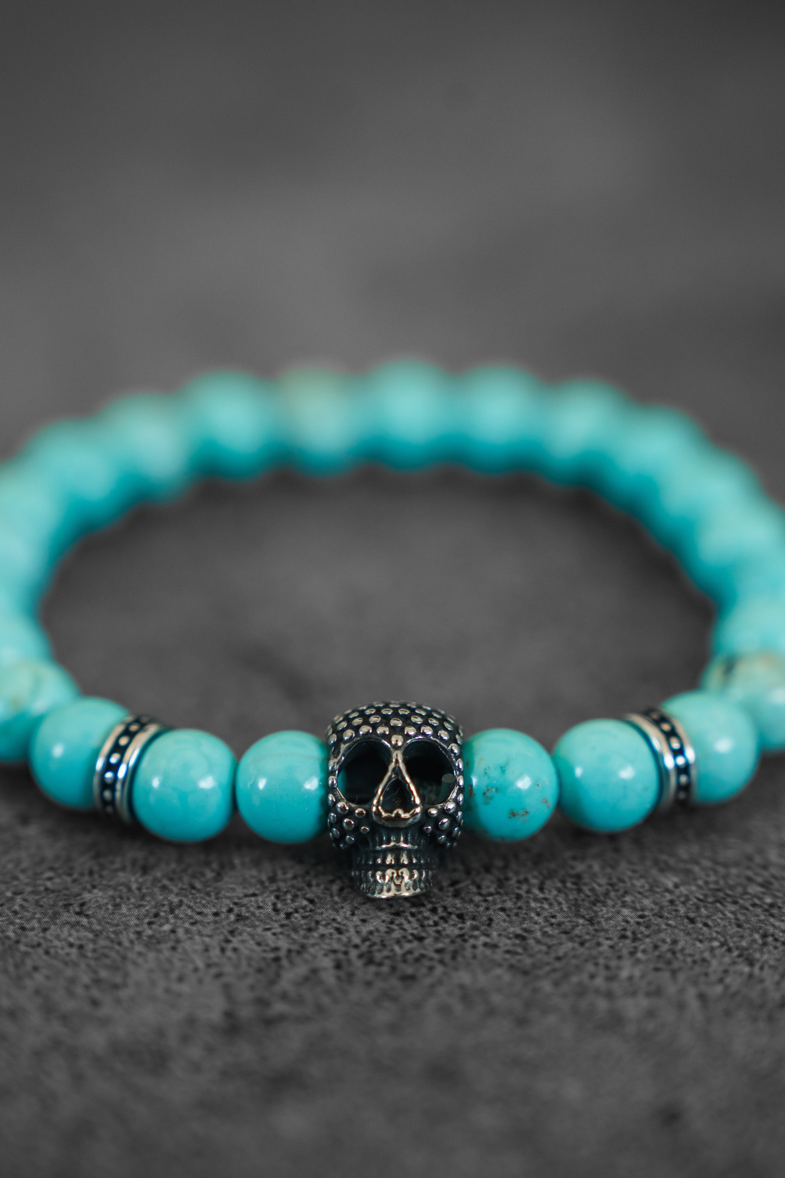 Day of the Dead Bead Bracelet