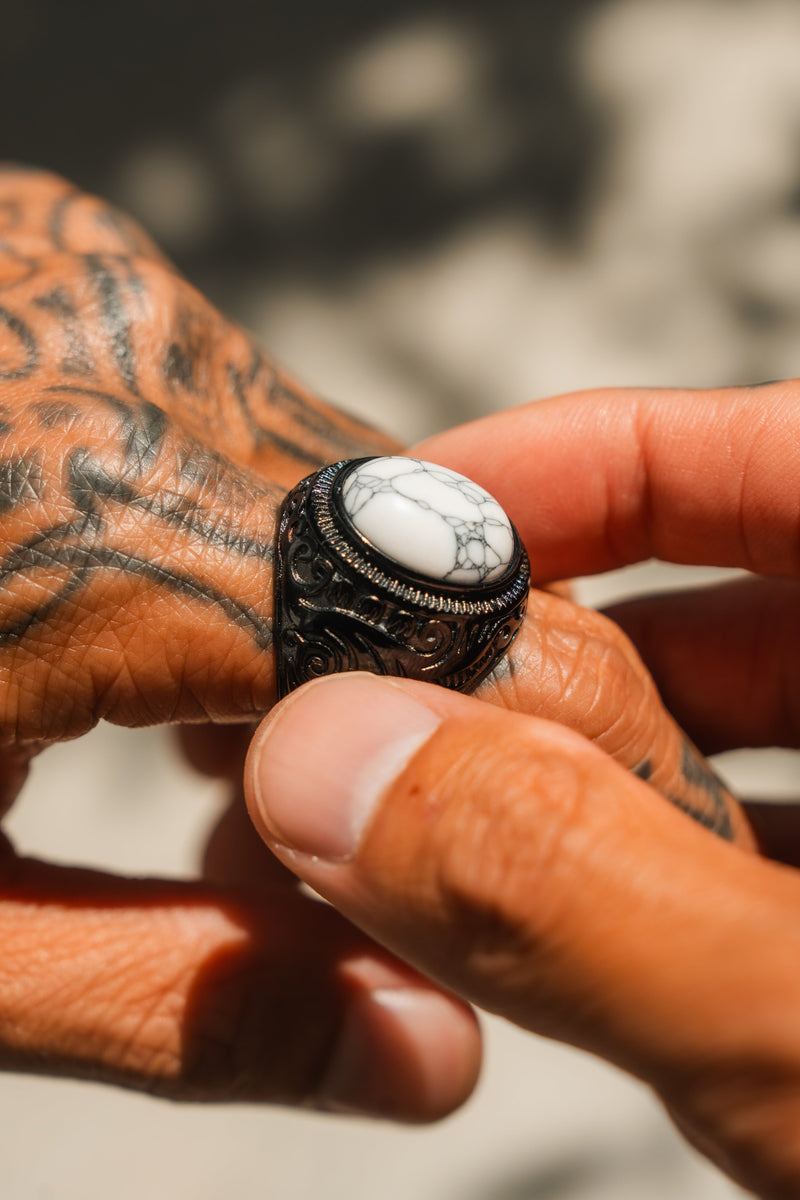 Black Storm Ring- Stainless Steel Ring – Relentless Betrayal
