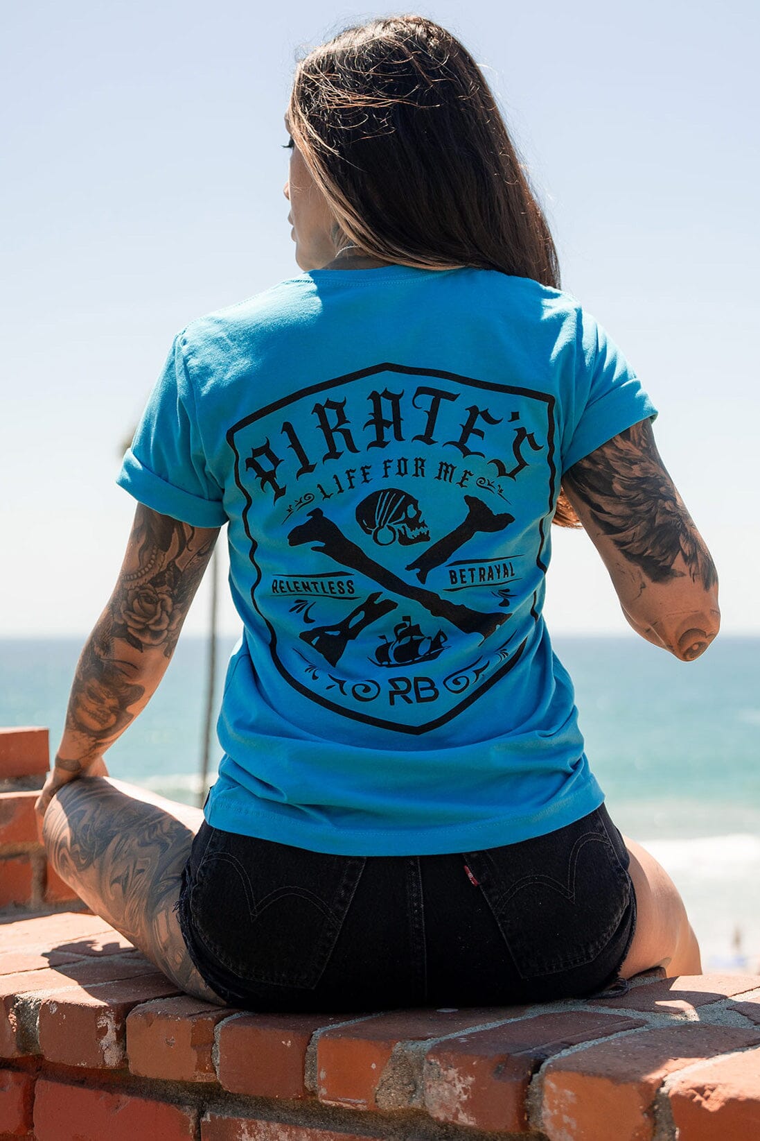 Pirate's Life Aqua T-Shirt