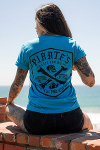 Pirate's Life Aqua T-Shirt