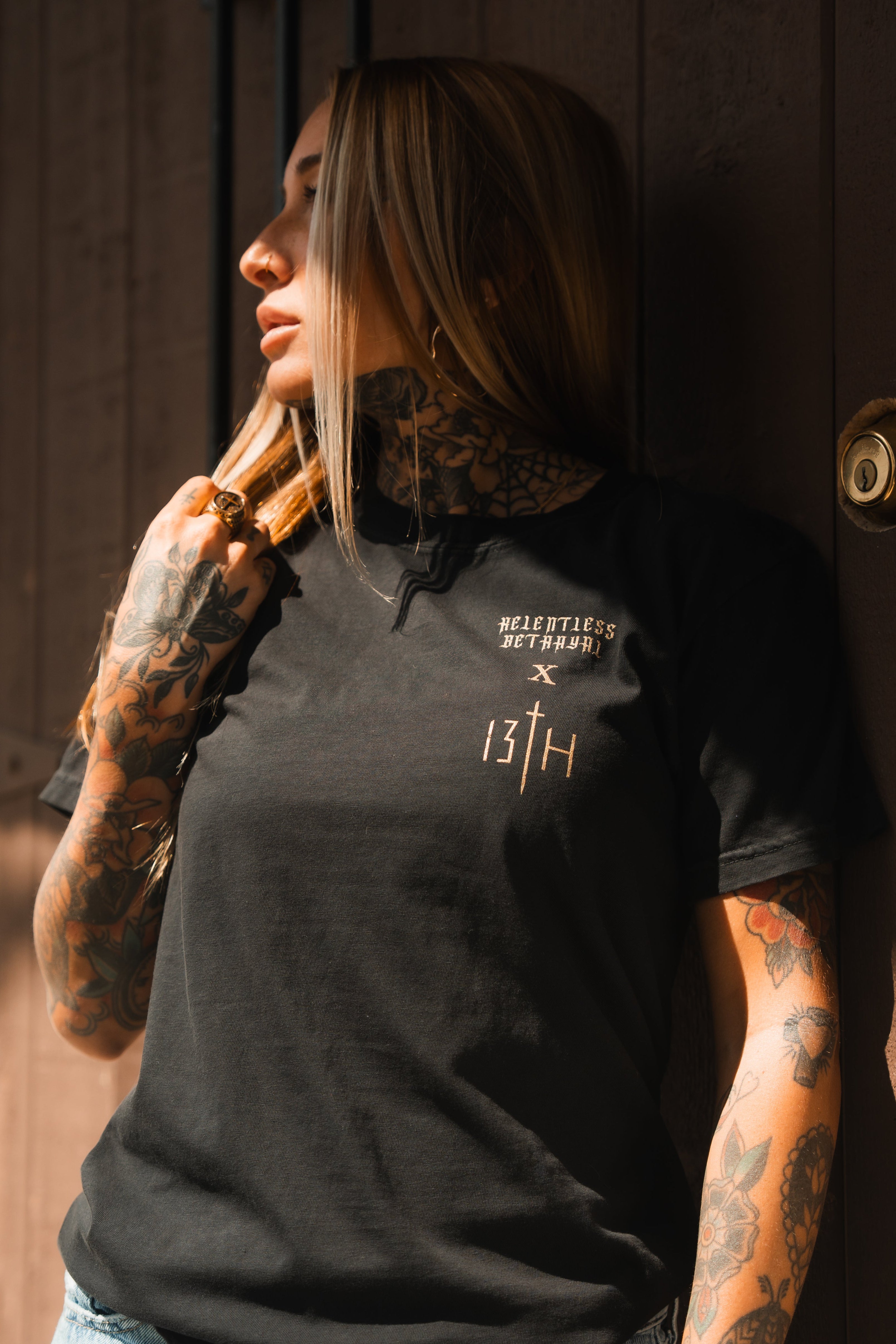 Conquered Death Premium Gold Foil T-Shirt