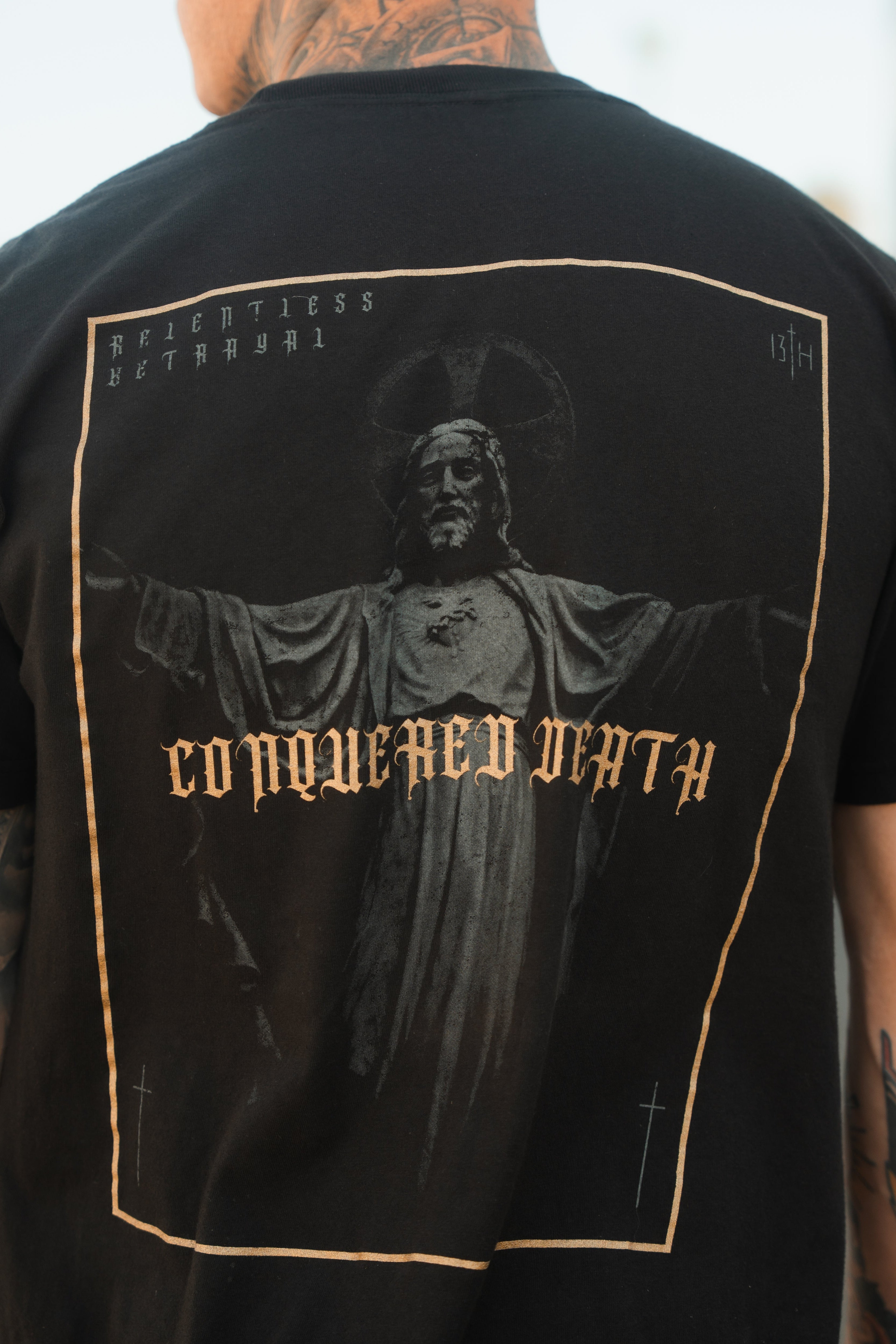 Conquered Death Premium Gold Foil T-Shirt