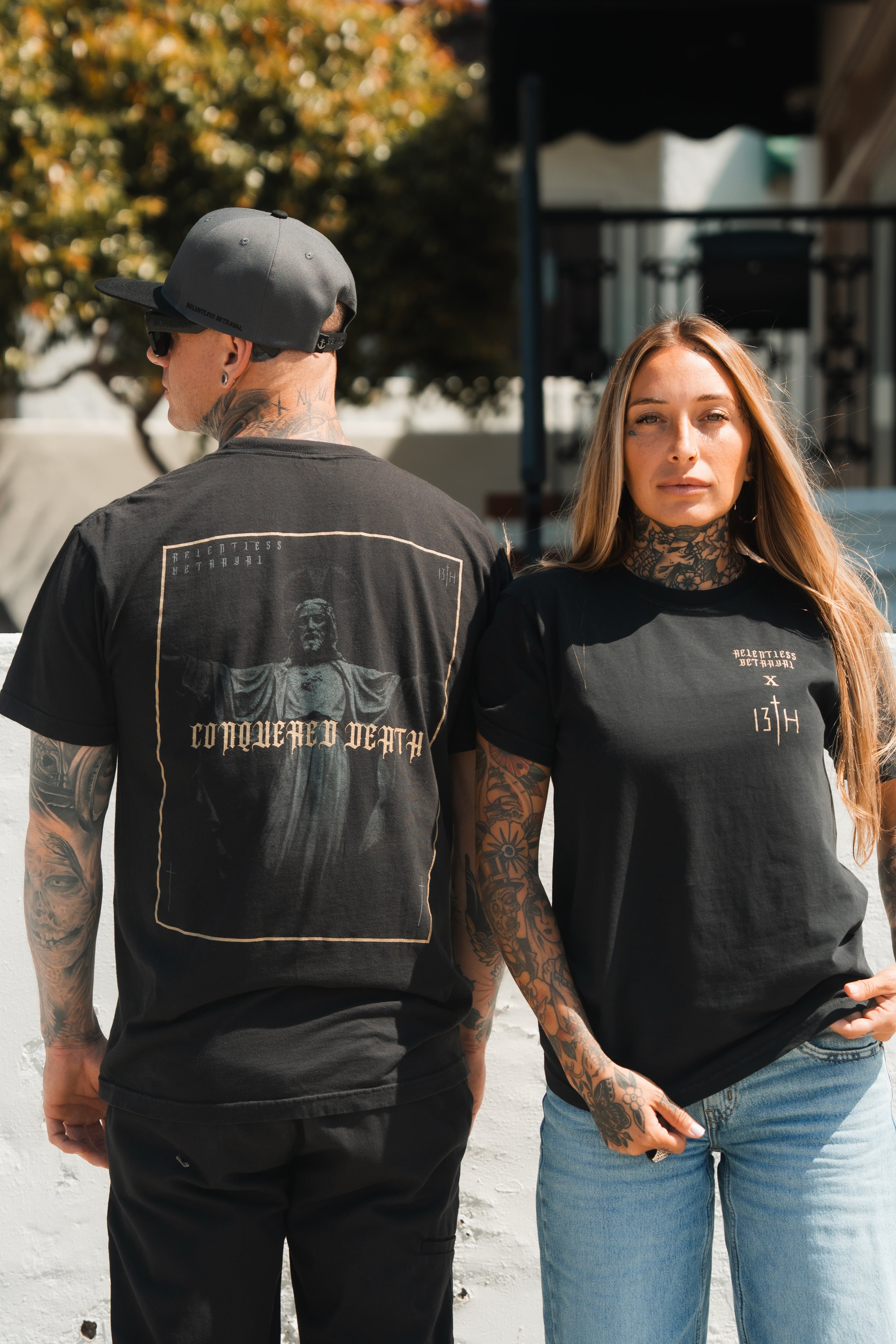 Conquered Death Premium Gold Foil T-Shirt