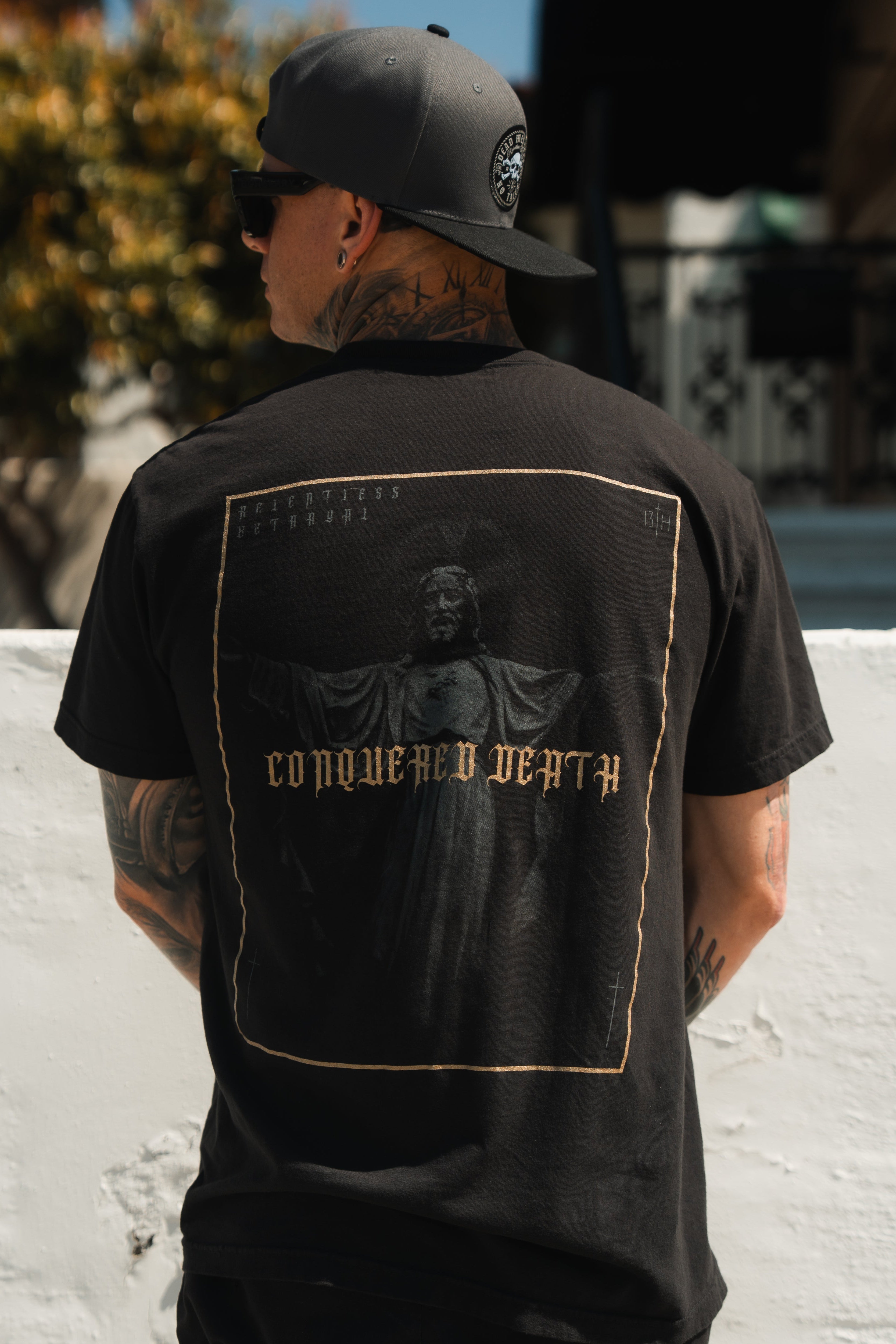 Conquered Death Premium Gold Foil T-Shirt