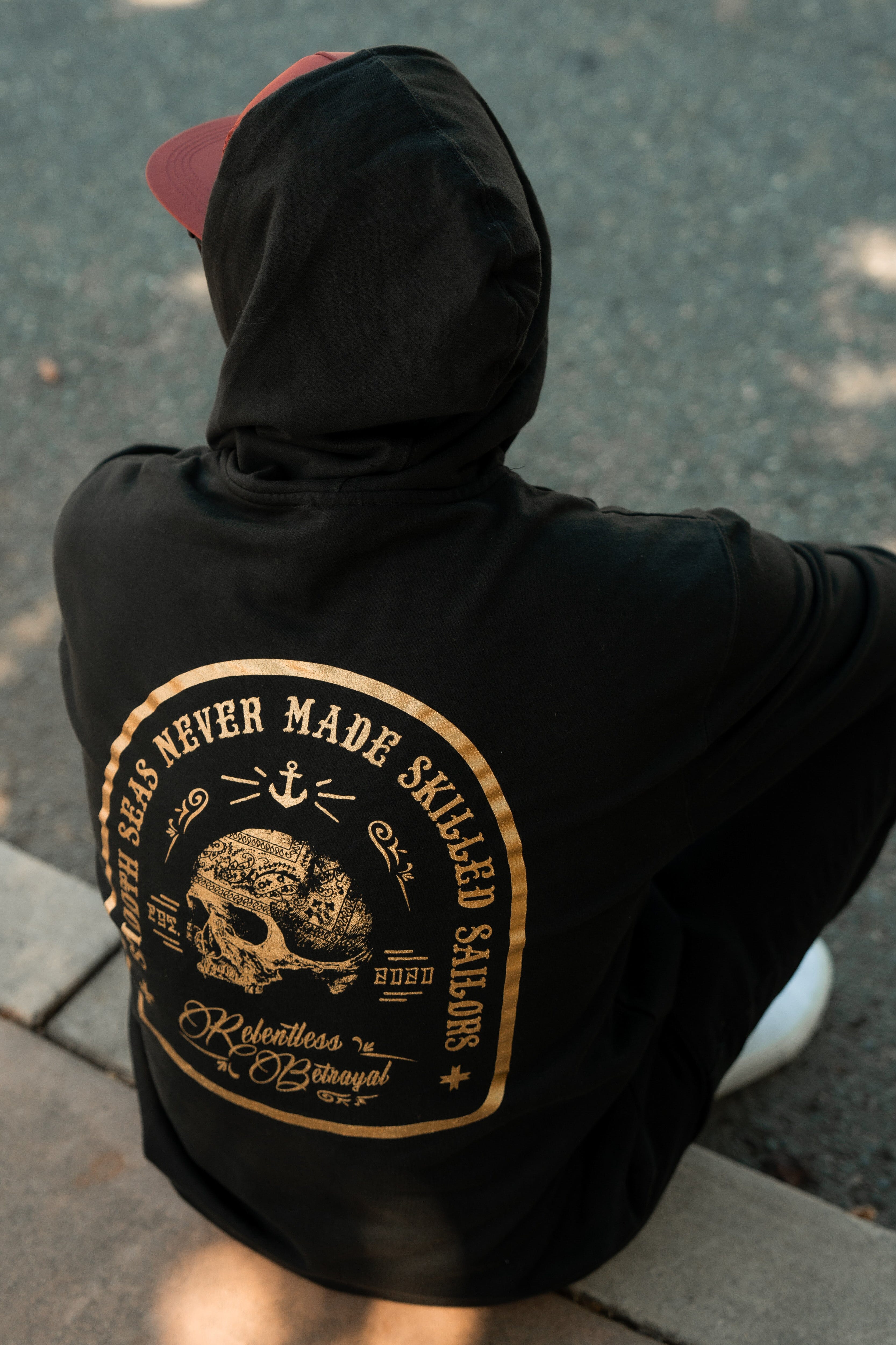 Skilled Sailor Gold Foil Hoodie