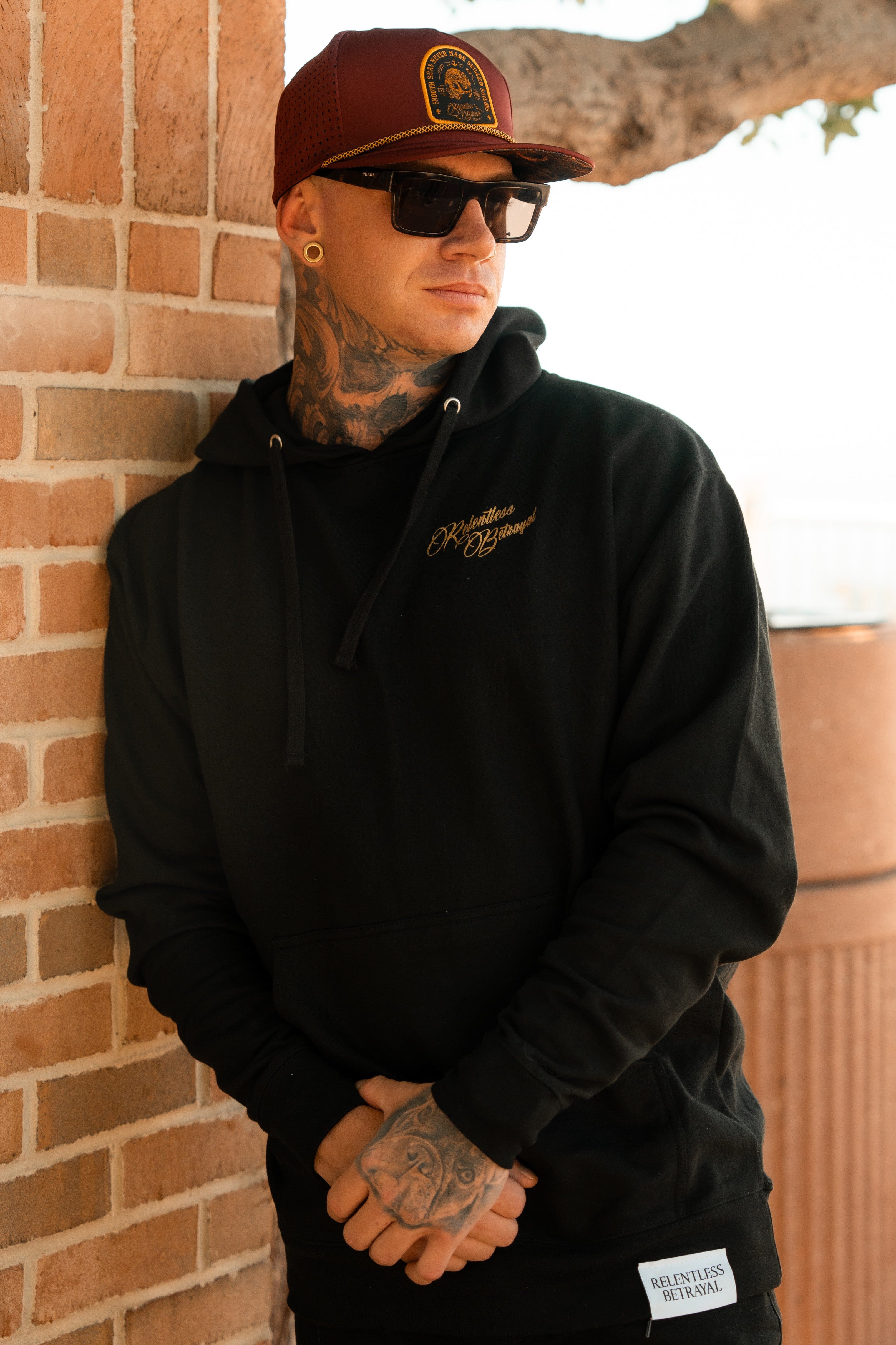 Skilled Sailor Gold Foil Hoodie