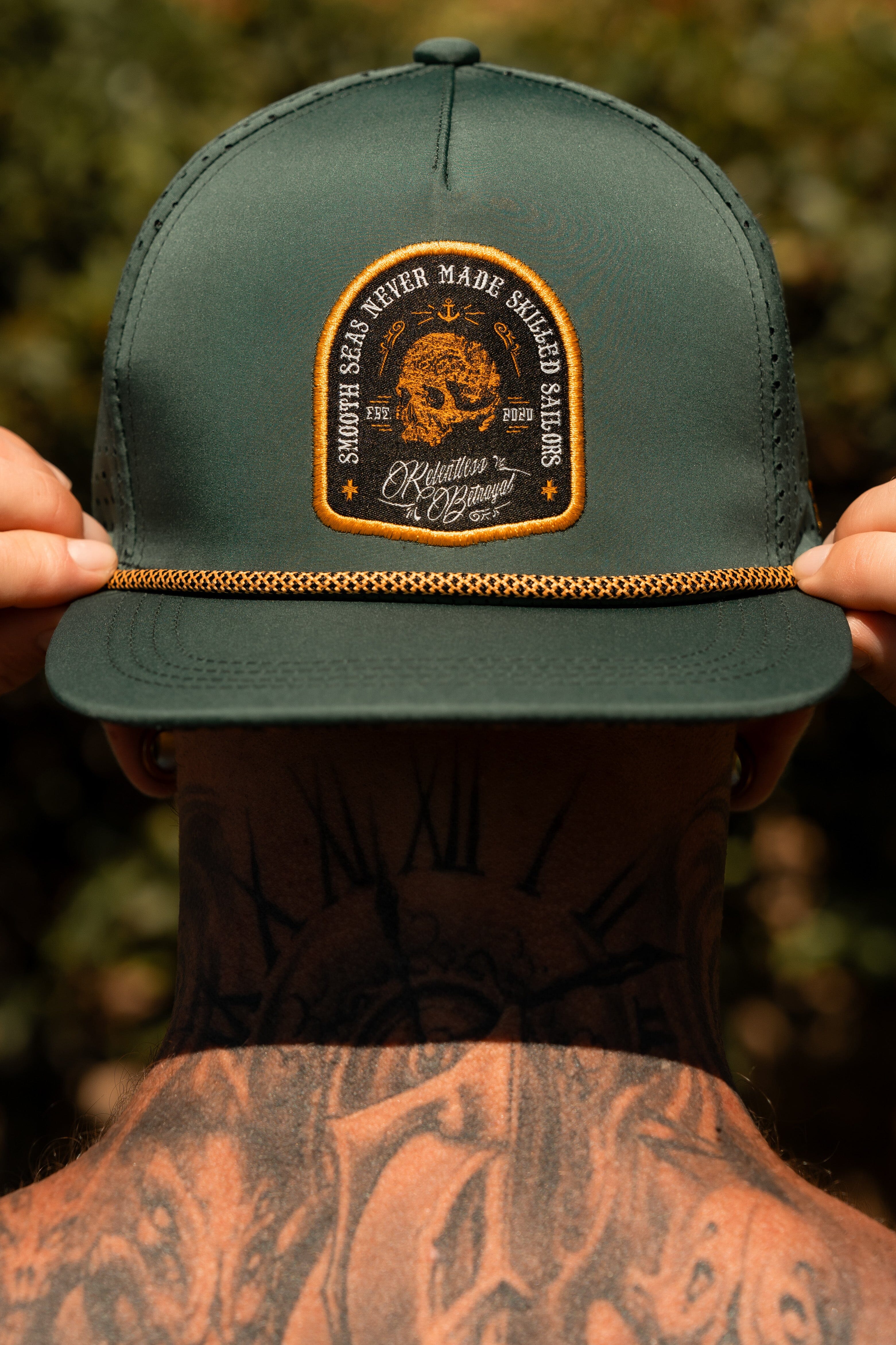 Skilled Sailor Green Snapback