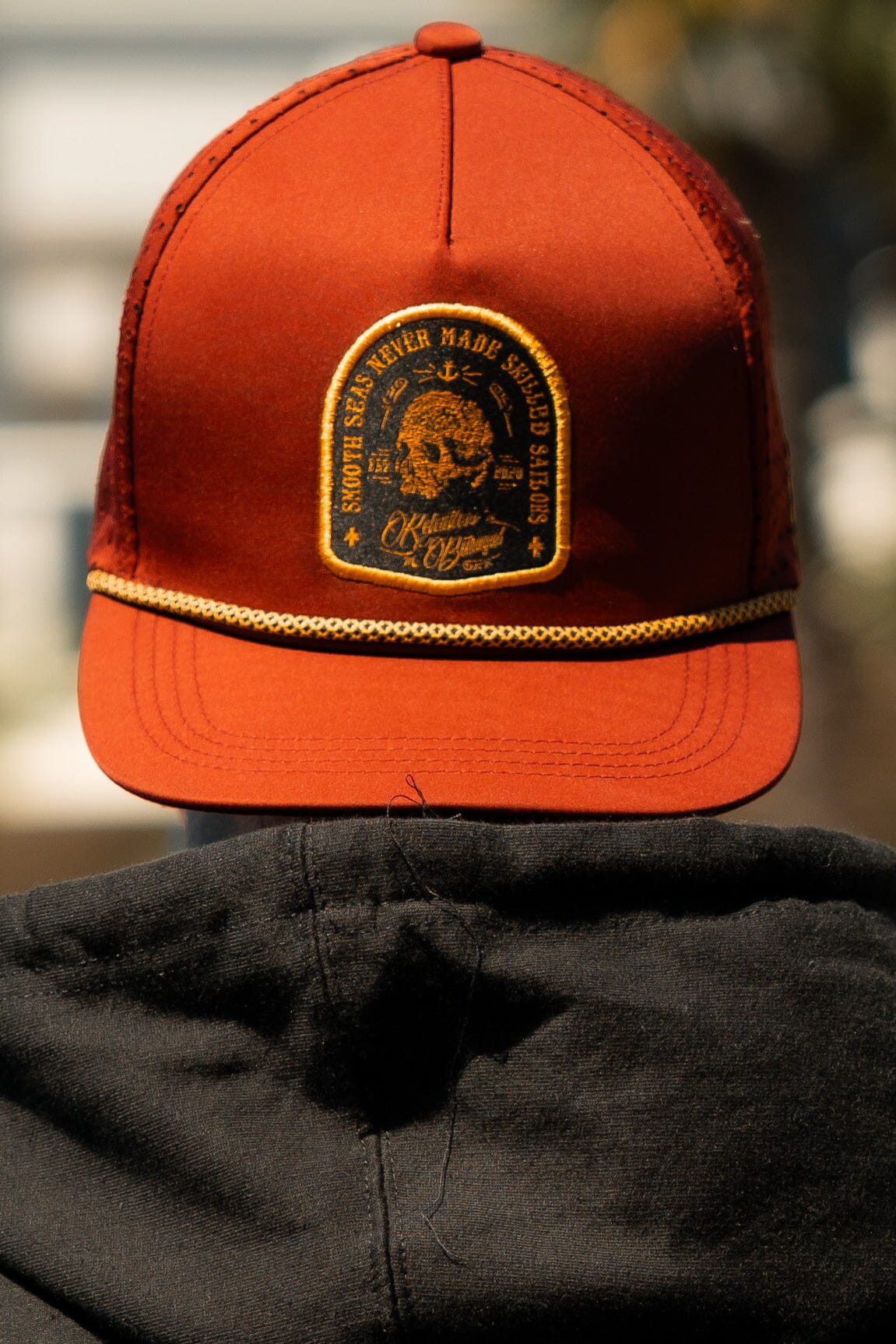 Skilled Sailor Burgundy Snapback