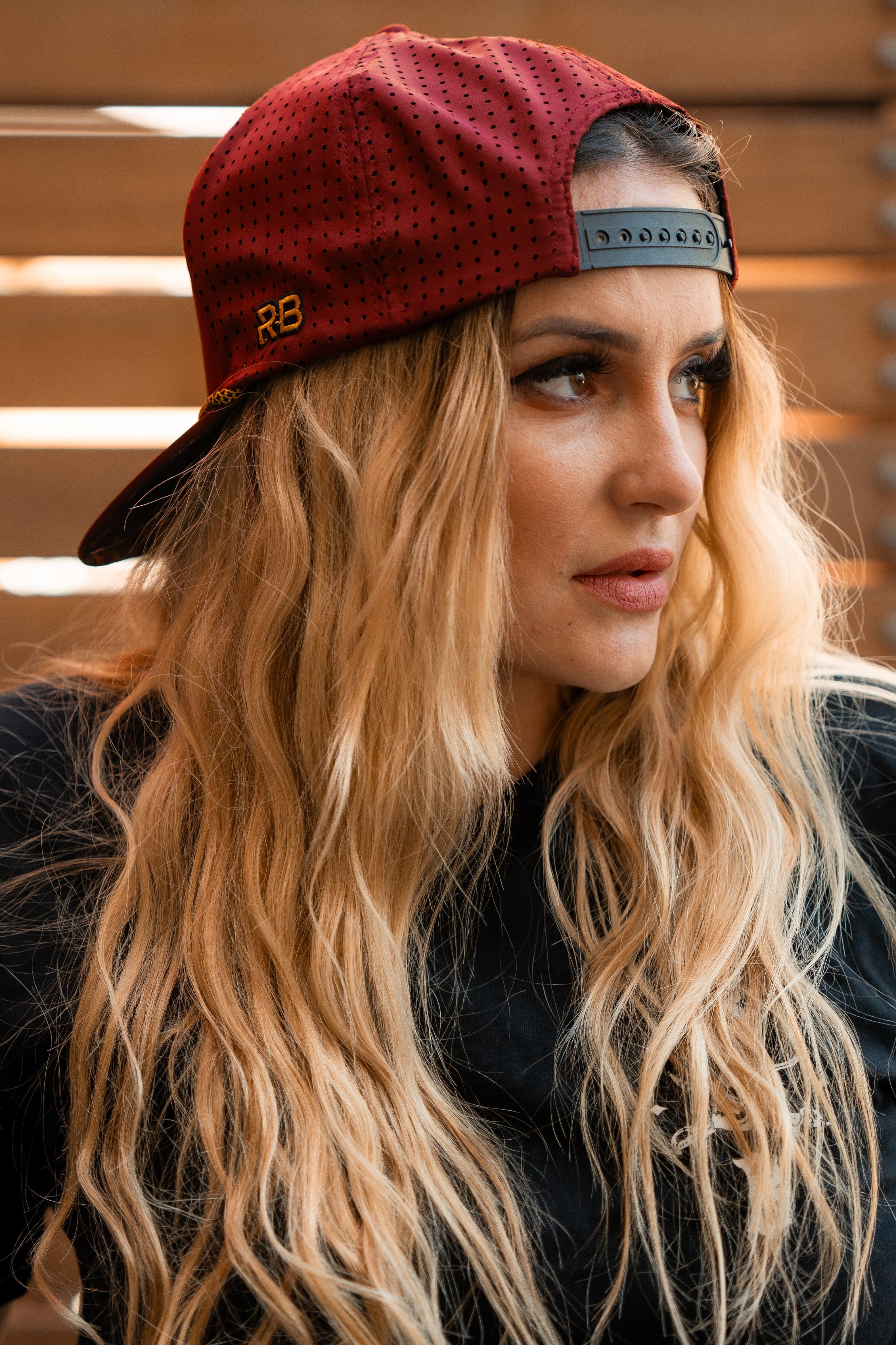 Skilled Sailor Burgundy Snapback