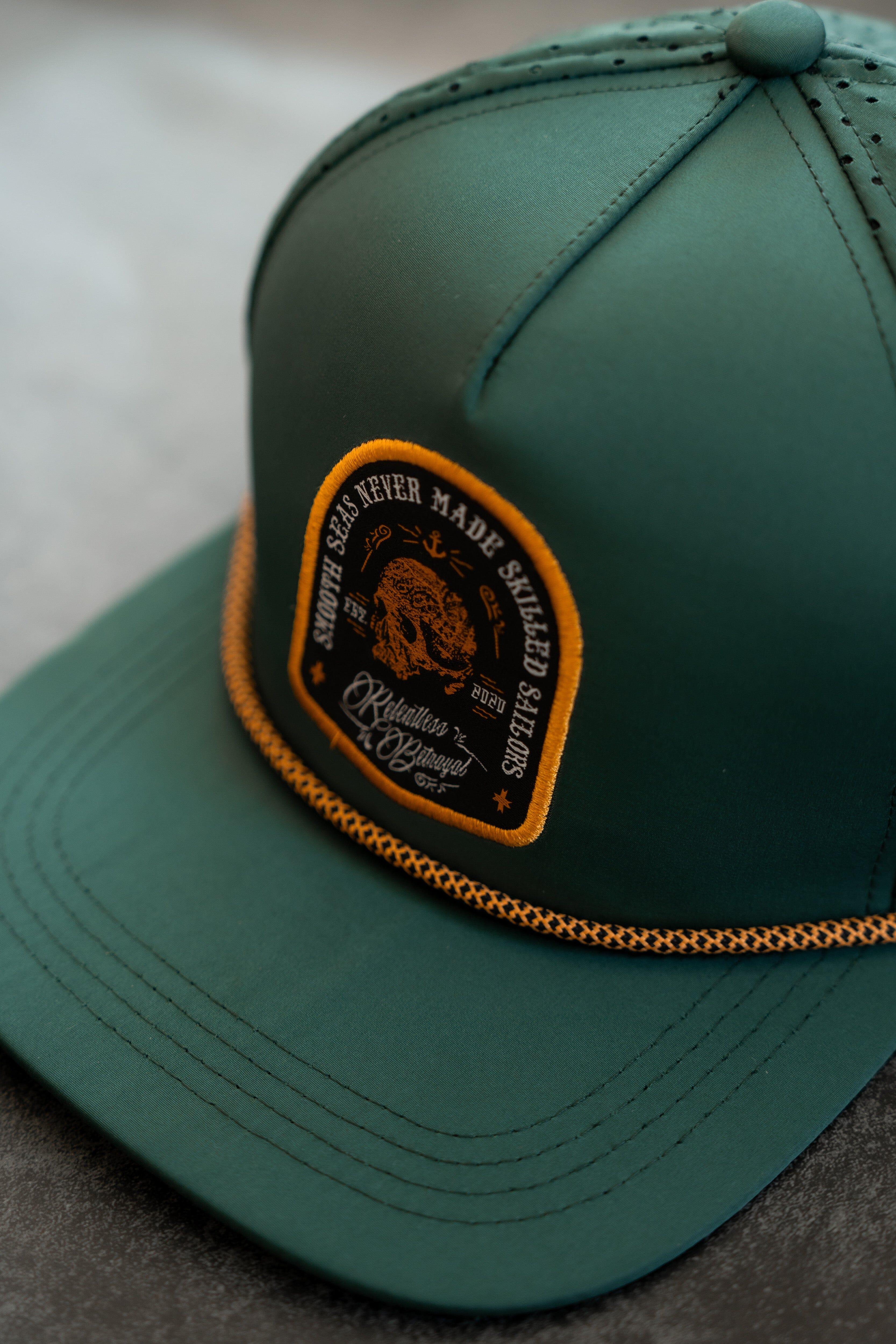 Skilled Sailor Green Snapback