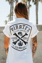 Load image into Gallery viewer, Pirate&#39;s Life White T-Shirt
