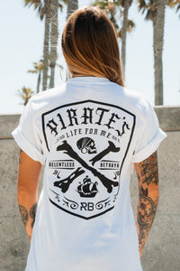 Pirate's Life White T-Shirt