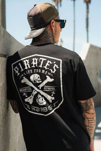 Pirate's Life Black T-Shirt