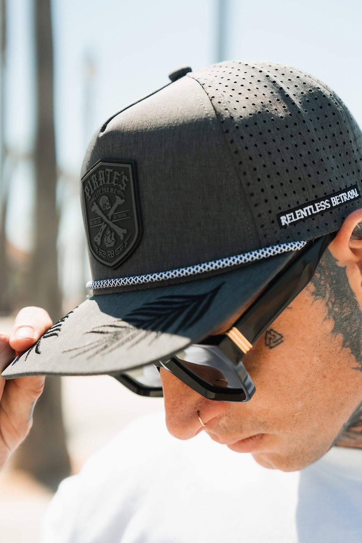 Pirate's Life Grey Snapback
