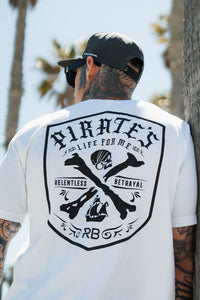 Pirate's Life White T-Shirt