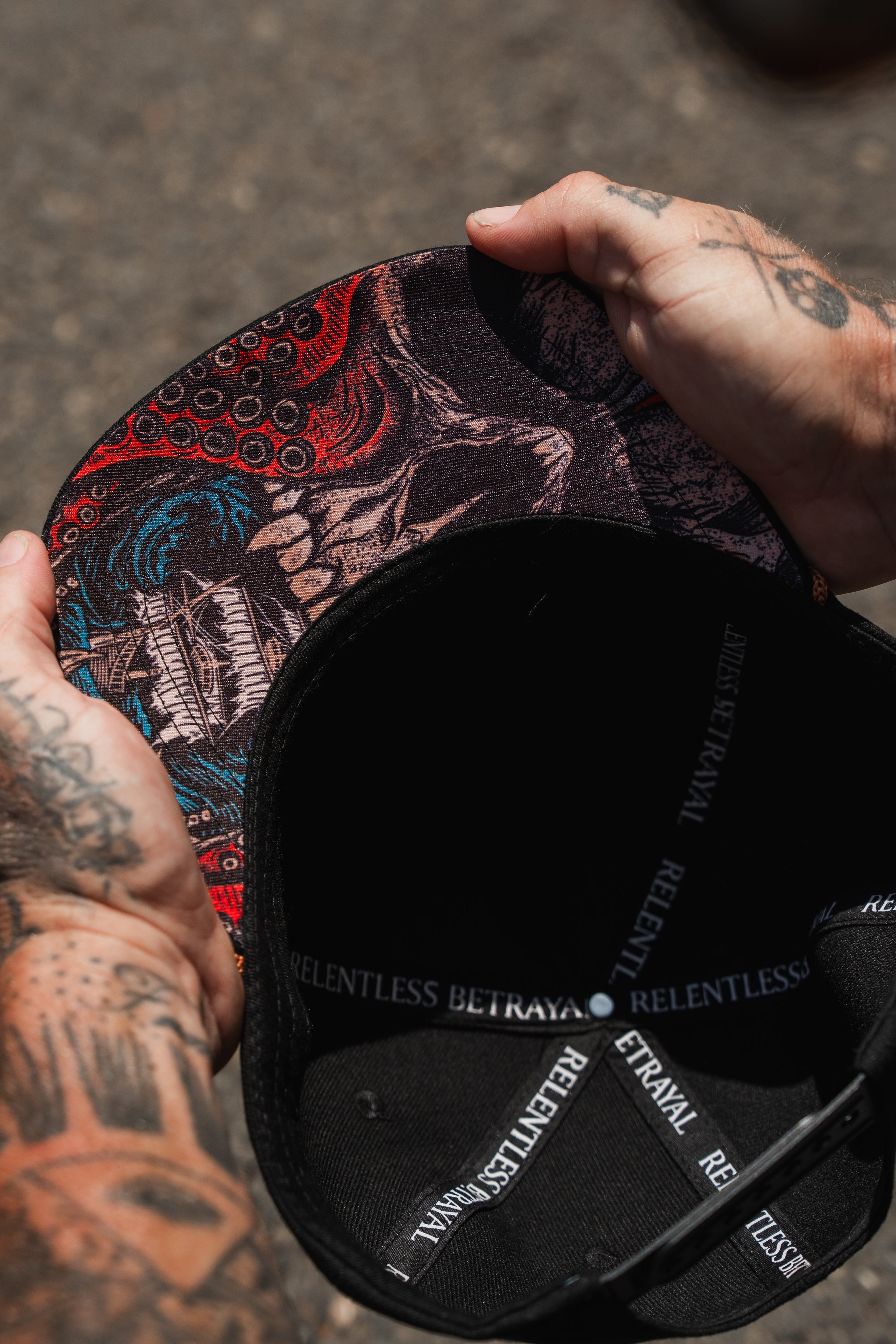 Between The Devil & Deep Blue Sea Snapback