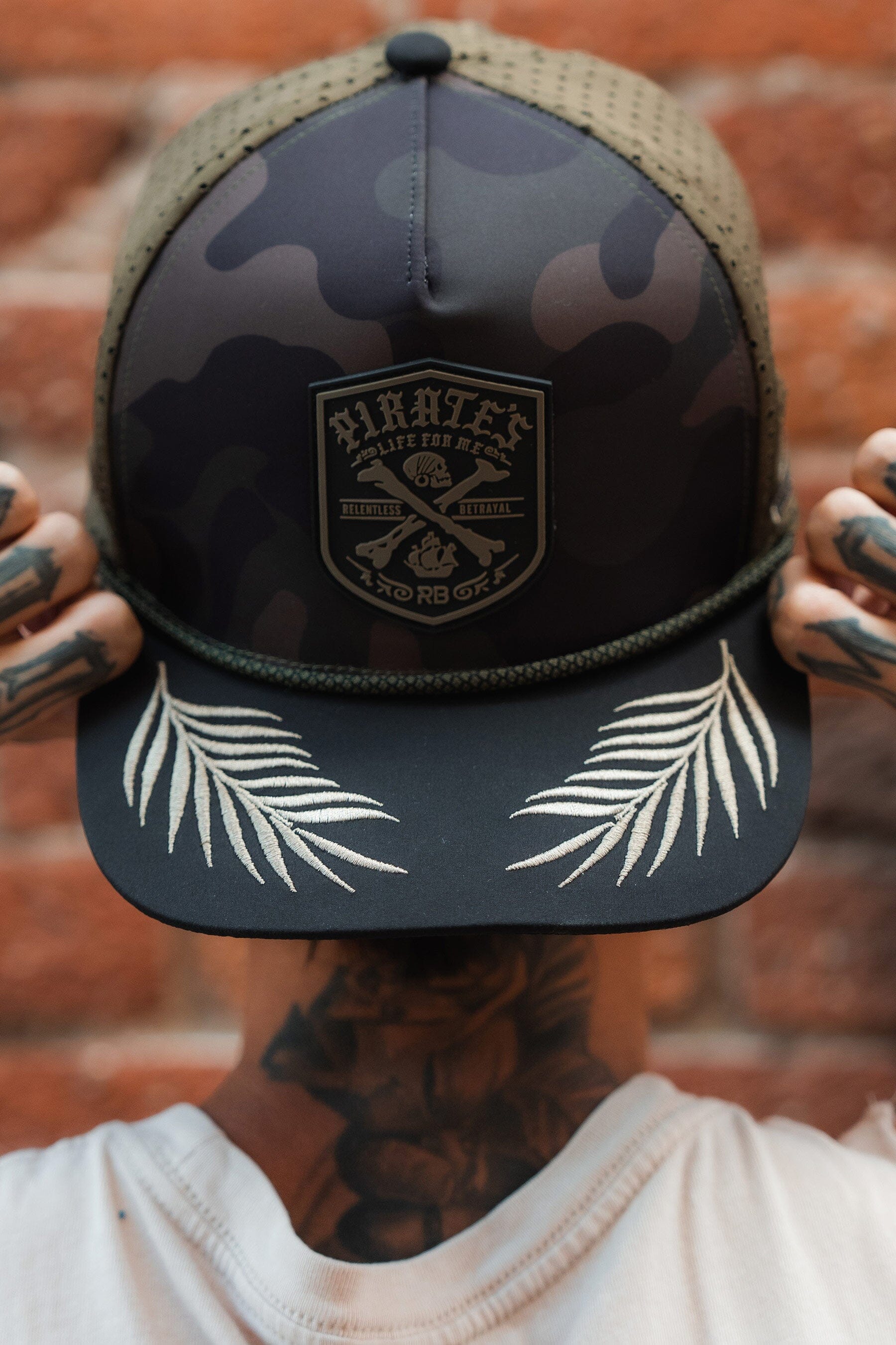 Pirate's Life Camo Snapback