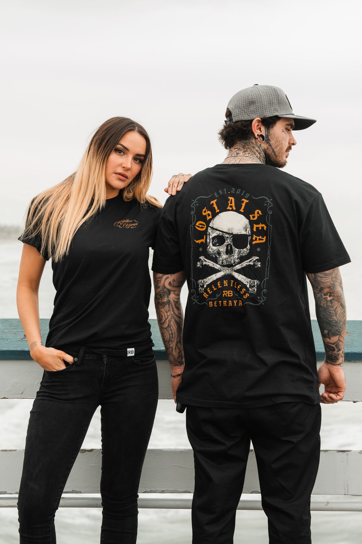 Lost At Sea Cross Bones T-Shirt