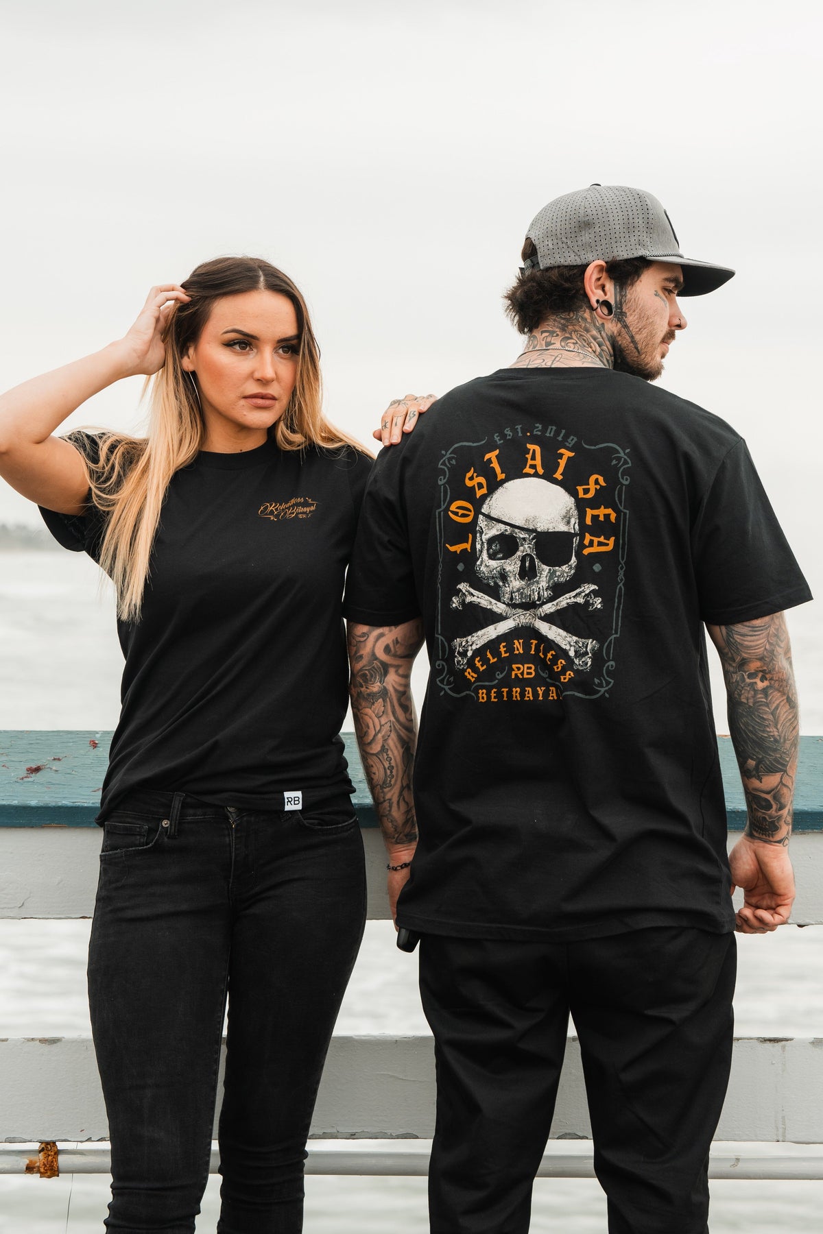 Lost At Sea Cross Bones T-Shirt
