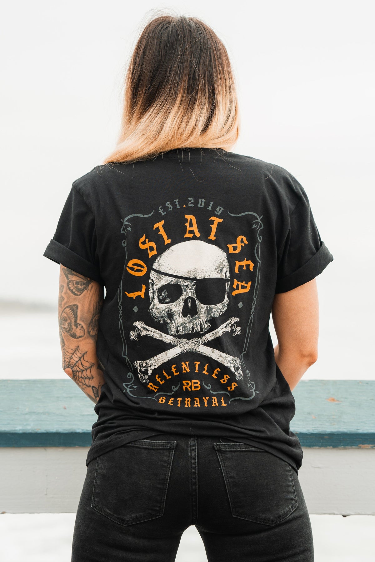 Lost At Sea Cross Bones T-Shirt