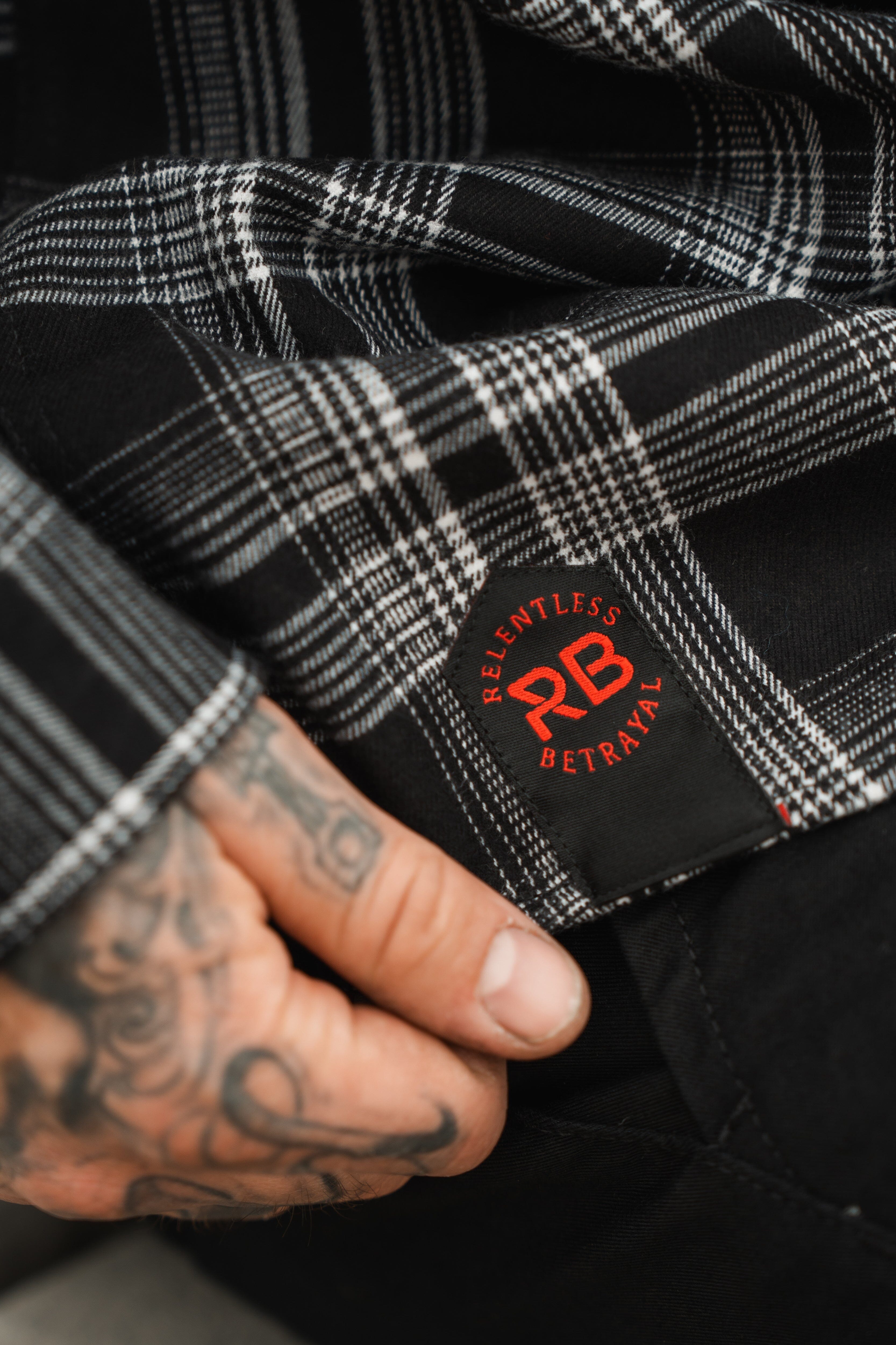 Black Flag Premium Hooded Flannel