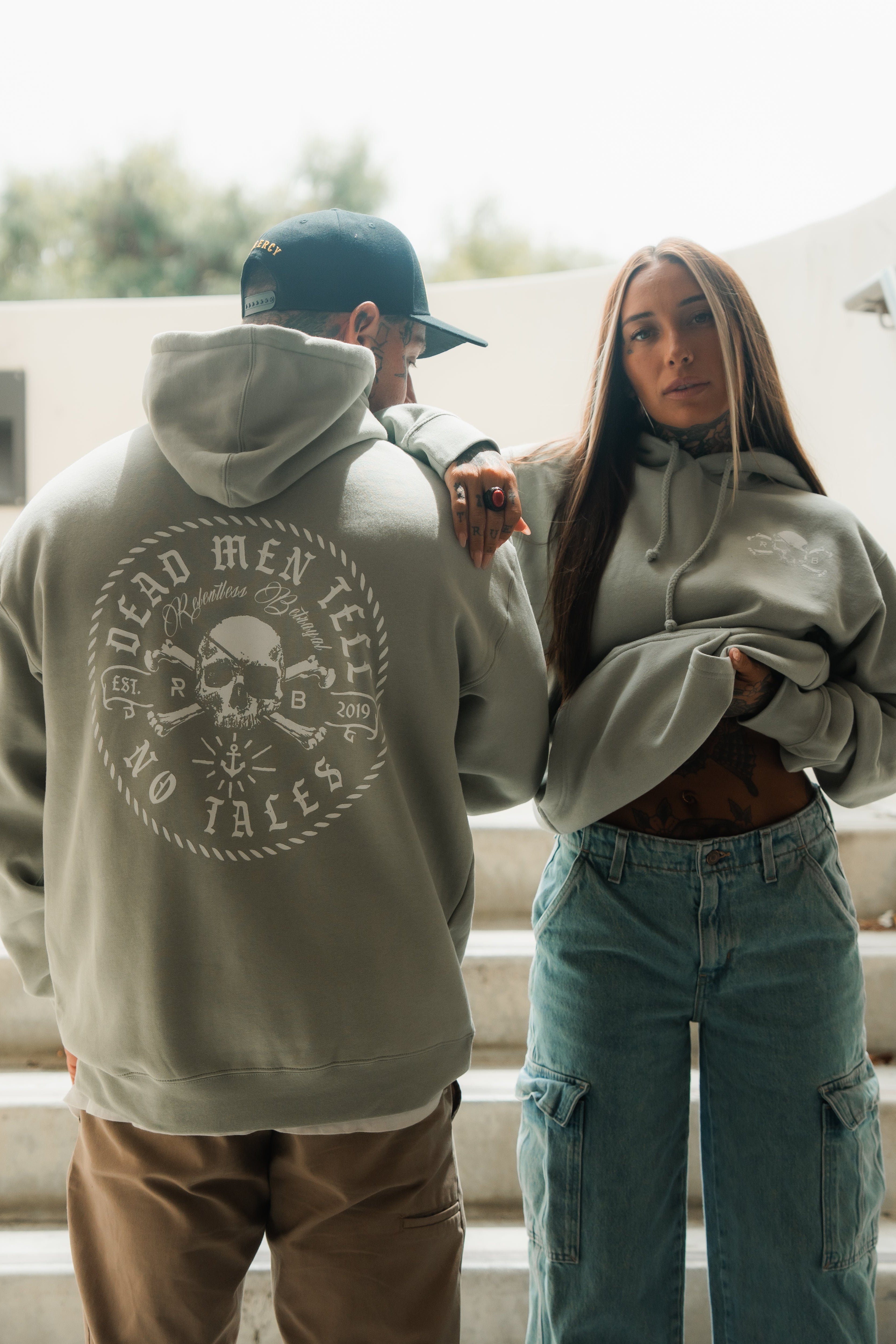 Tell No Tales Premium Sage Hoodie
