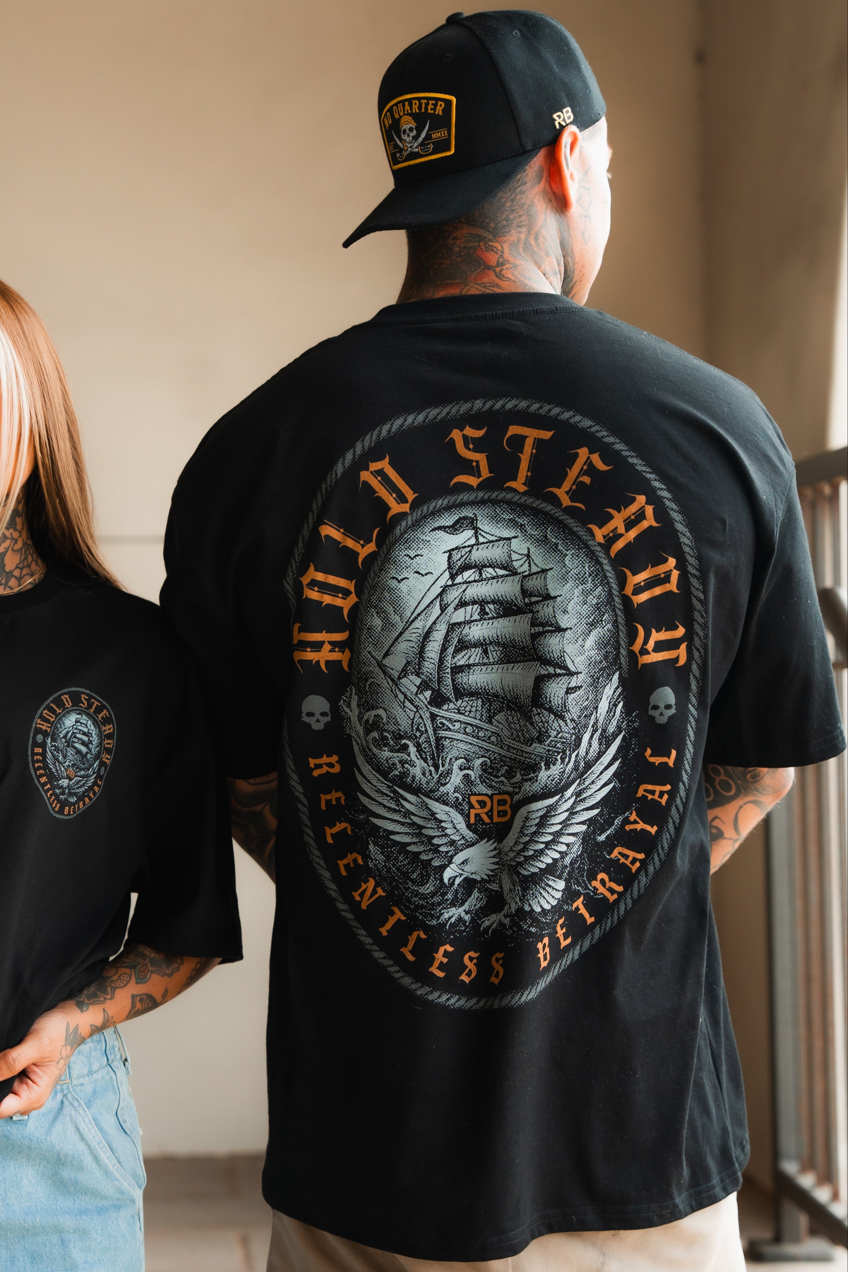 Hold Steady Premium Oversized Ghost T-Shirt