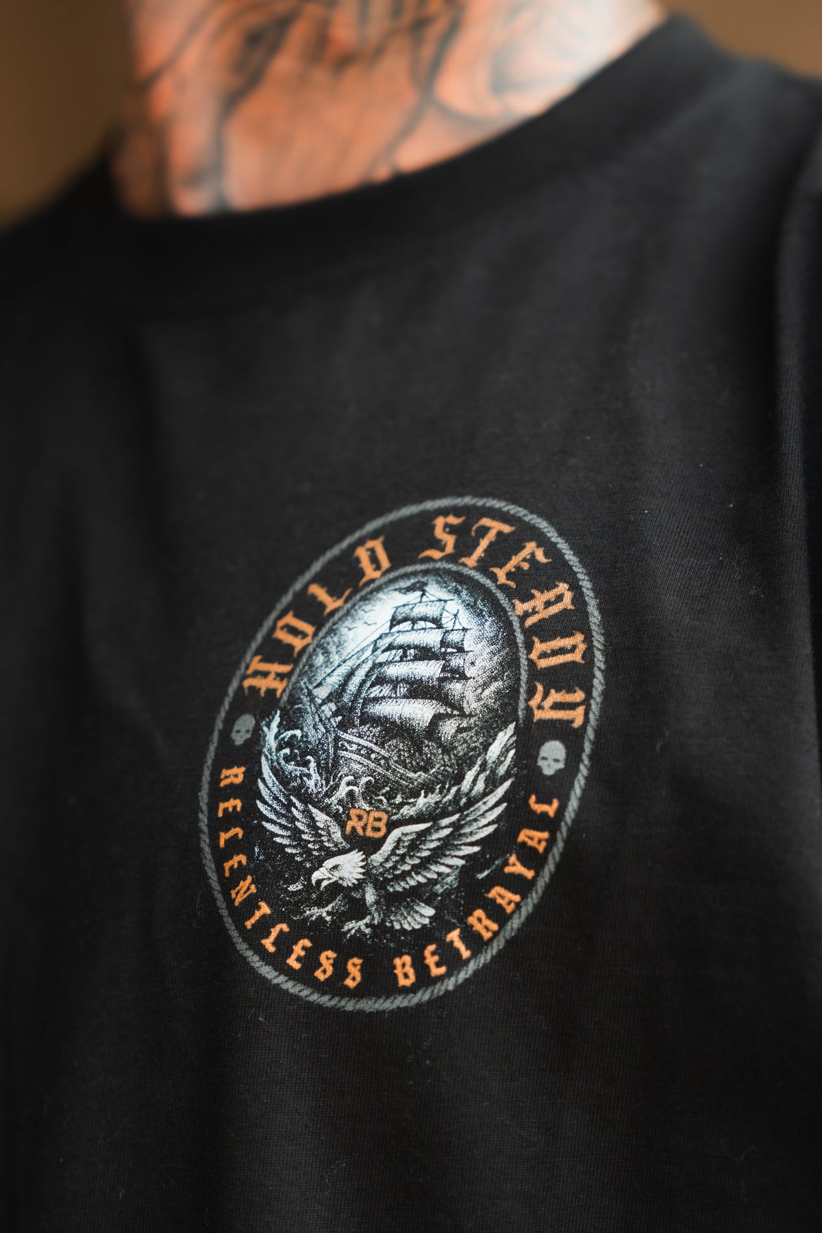 Hold Steady Premium Oversized Ghost T-Shirt
