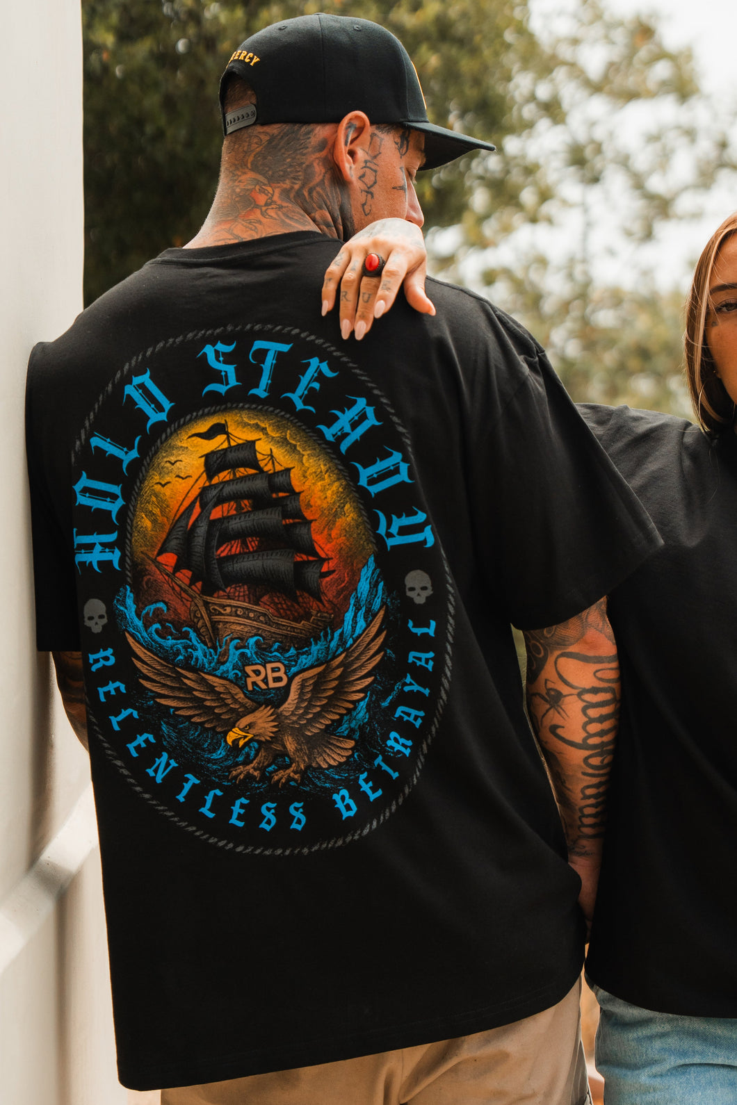 Hold Steady Premium Oversized T-Shirt