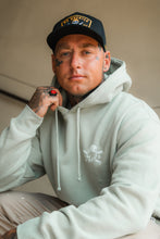Load image into Gallery viewer, Tell No Tales Premium Sage Hoodie