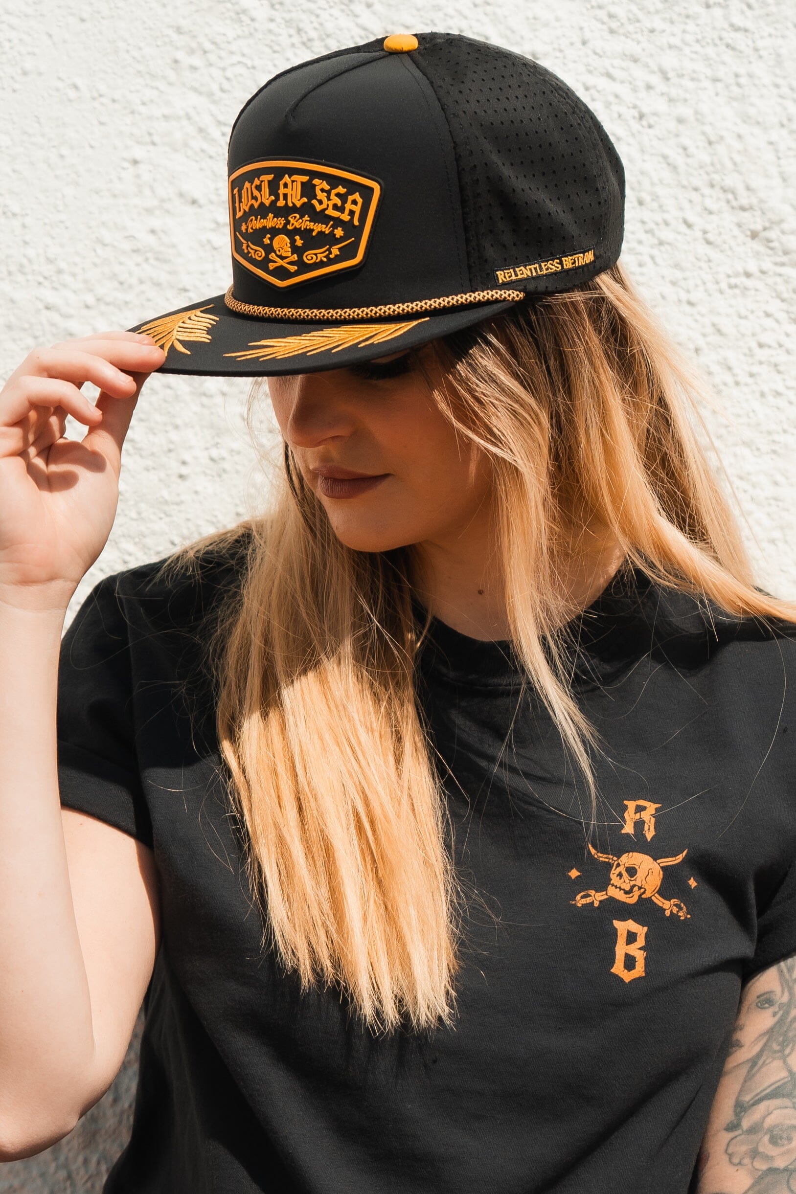Lost At Sea PVC Snapback