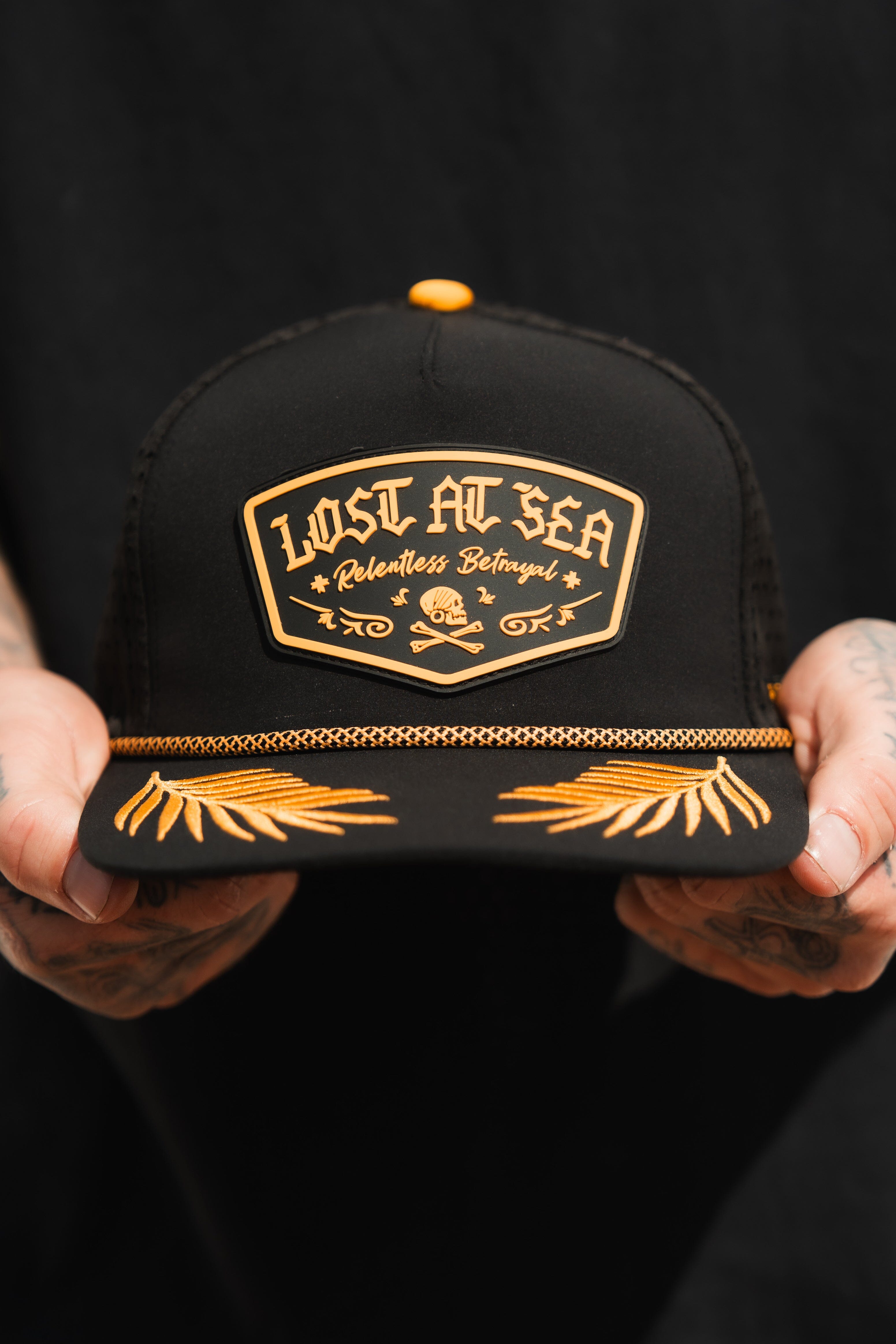 Lost At Sea PVC Snapback